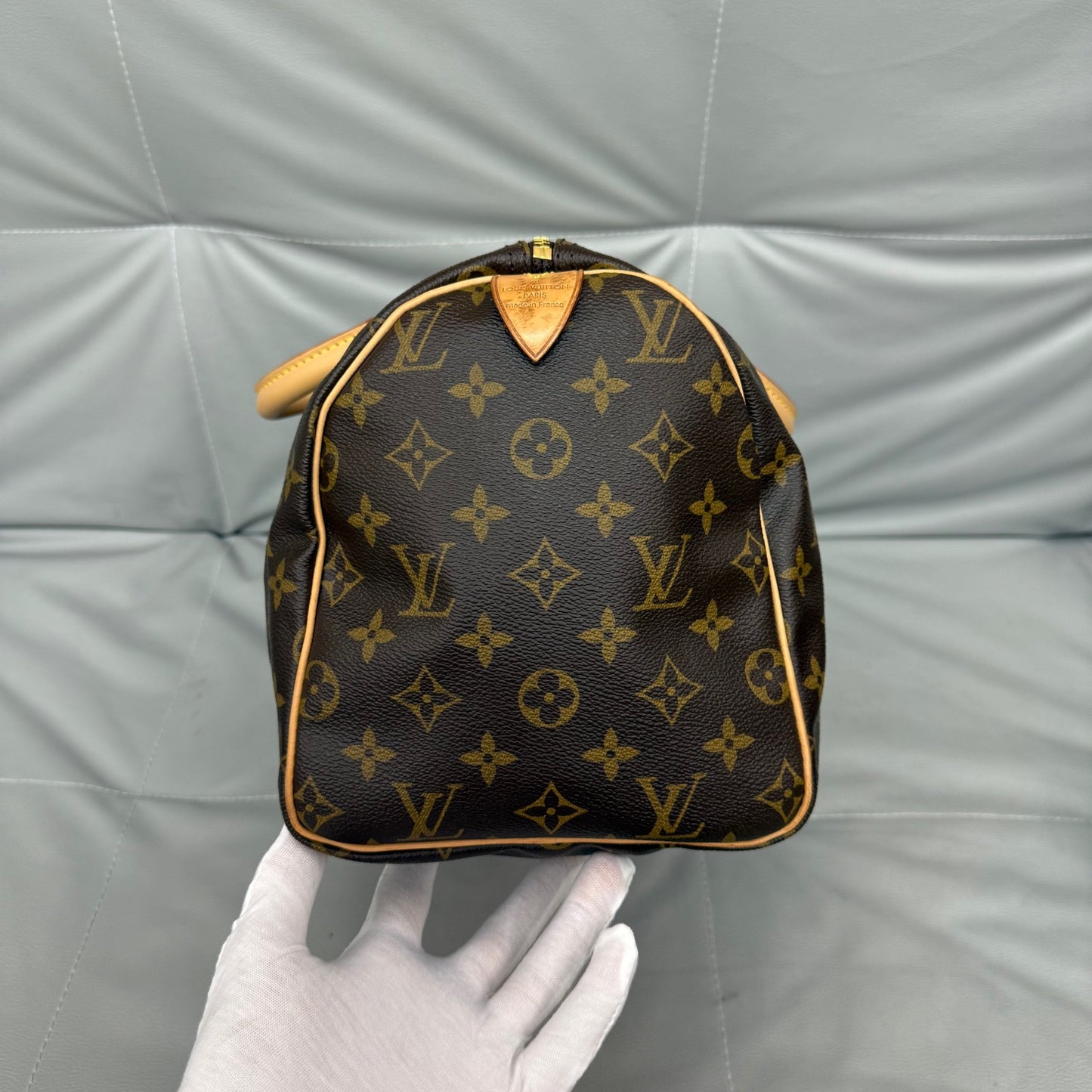 Louis Vuitton - Speedy - Cloth - Brown - (medium)