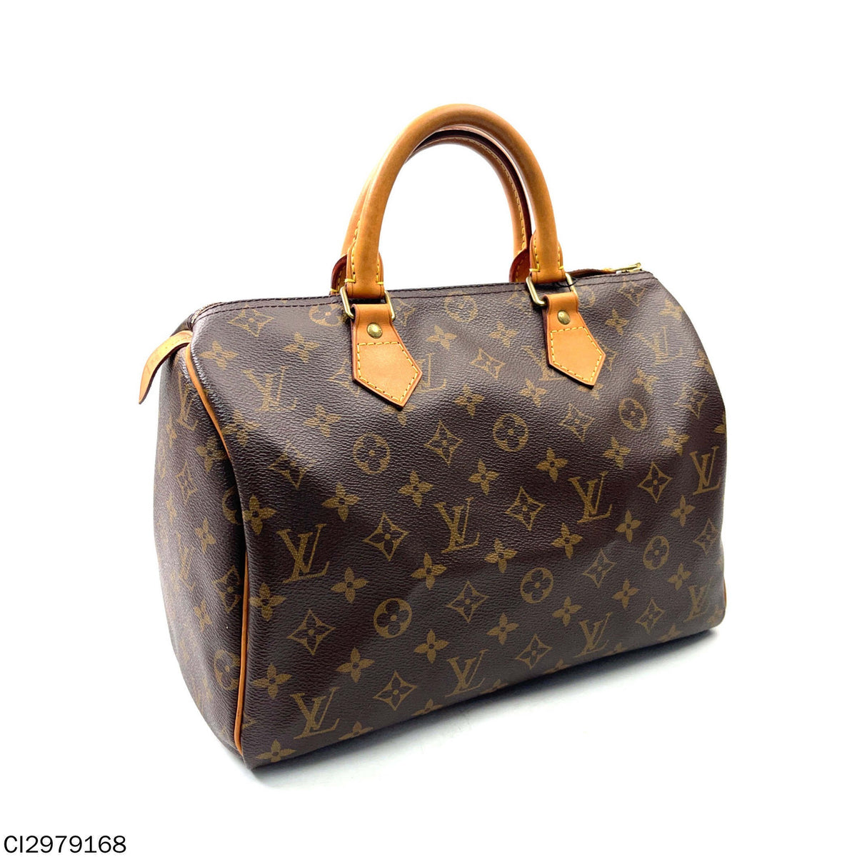 Louis Vuitton - Speedy - Cloth - Brown - (Medium)