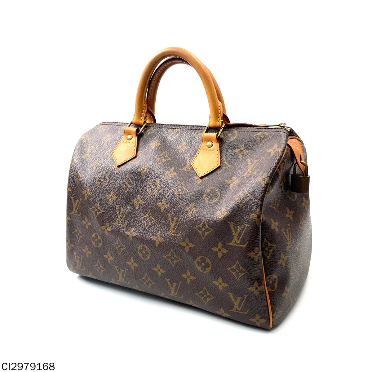 Louis Vuitton - Speedy - Cloth - Brown - (Medium)