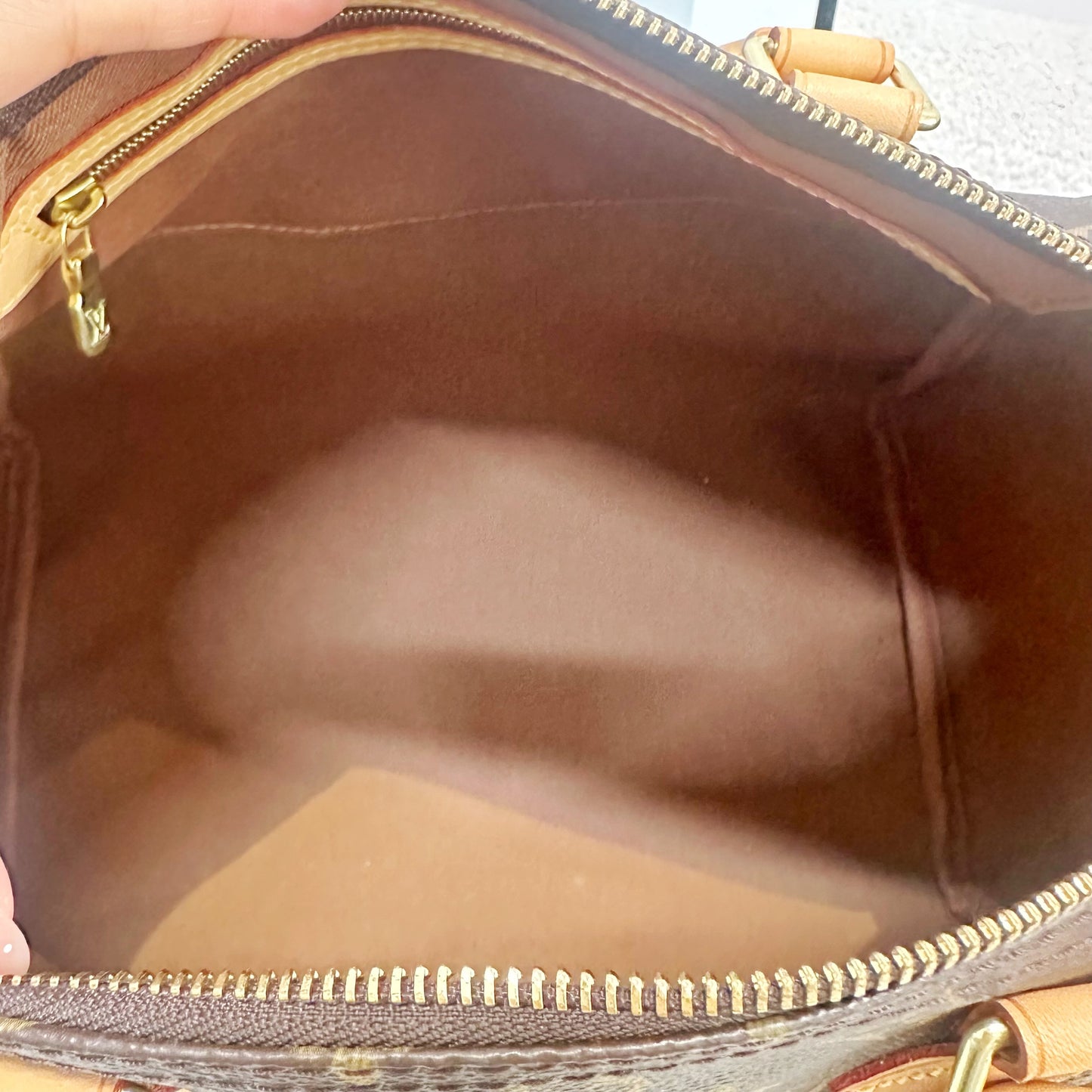 Louis Vuitton - Speedy - Cloth - Brown - (medium)