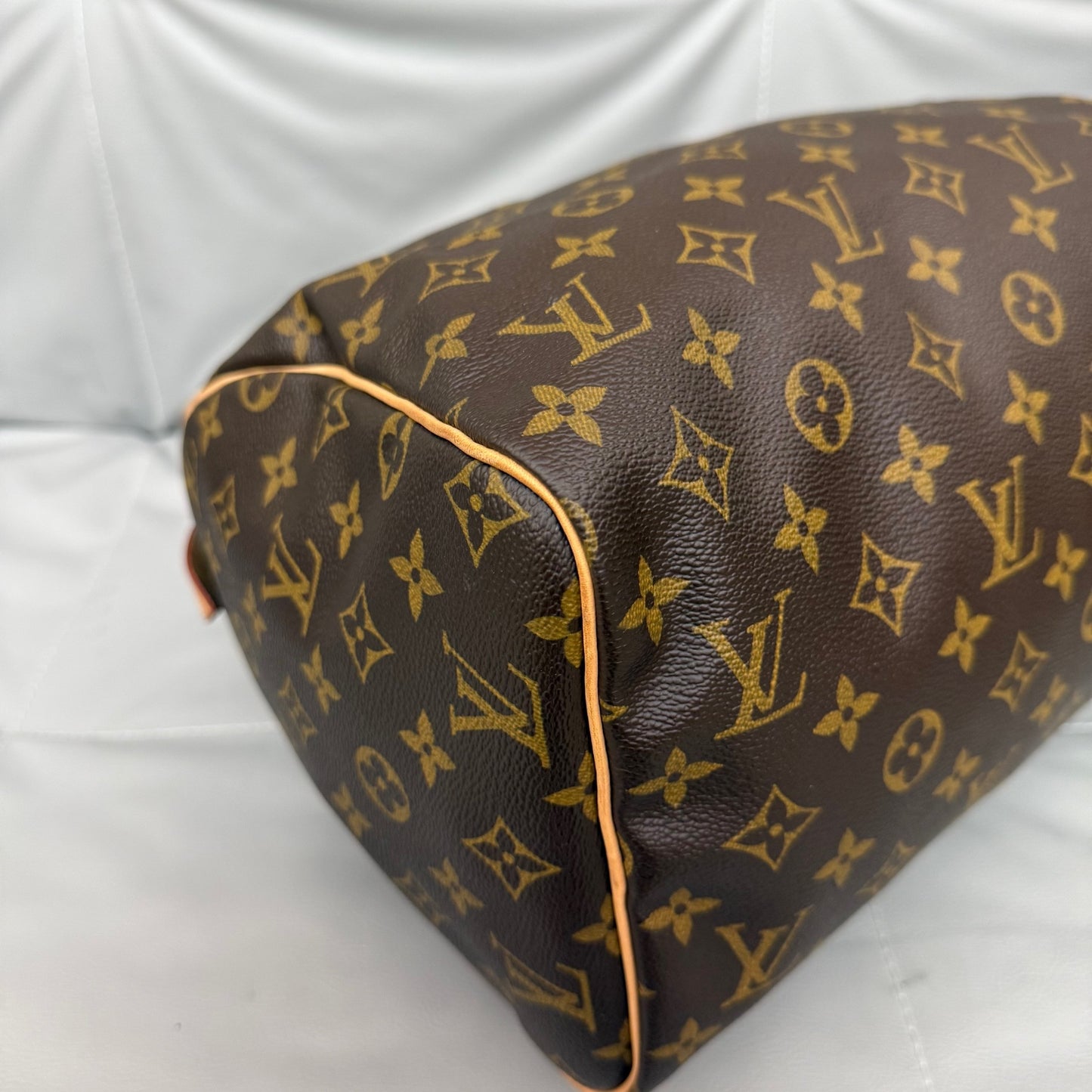 Louis Vuitton - Speedy - Cloth - Brown - (medium)