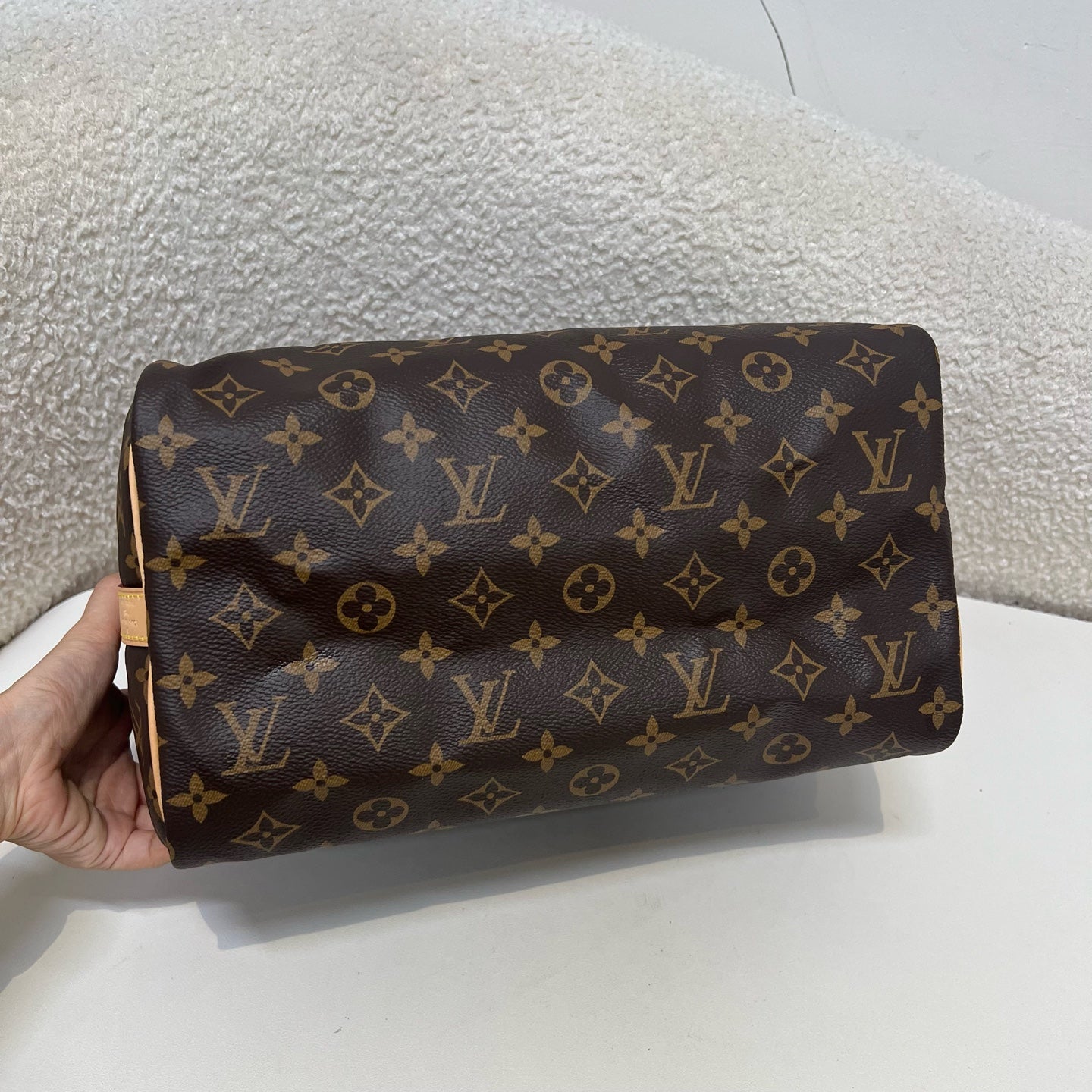 Louis Vuitton - Speedy - Cloth - Brown - (medium)