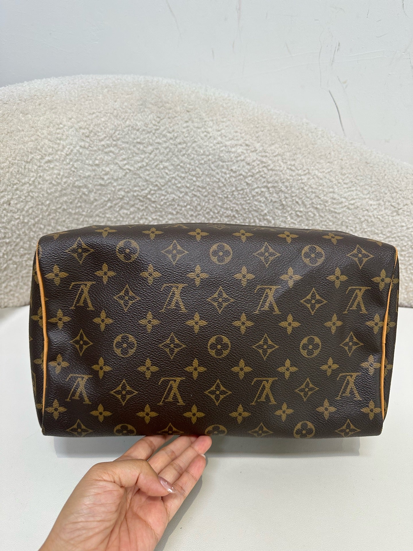 Louis Vuitton - Speedy - Cloth - Brown - (medium)