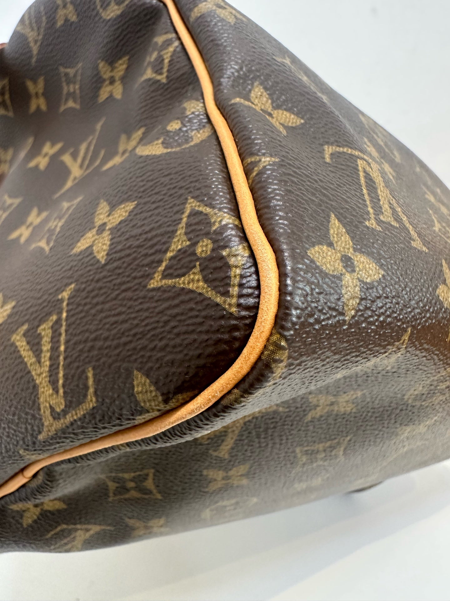 Louis Vuitton - Speedy - Cloth - Brown - (medium)