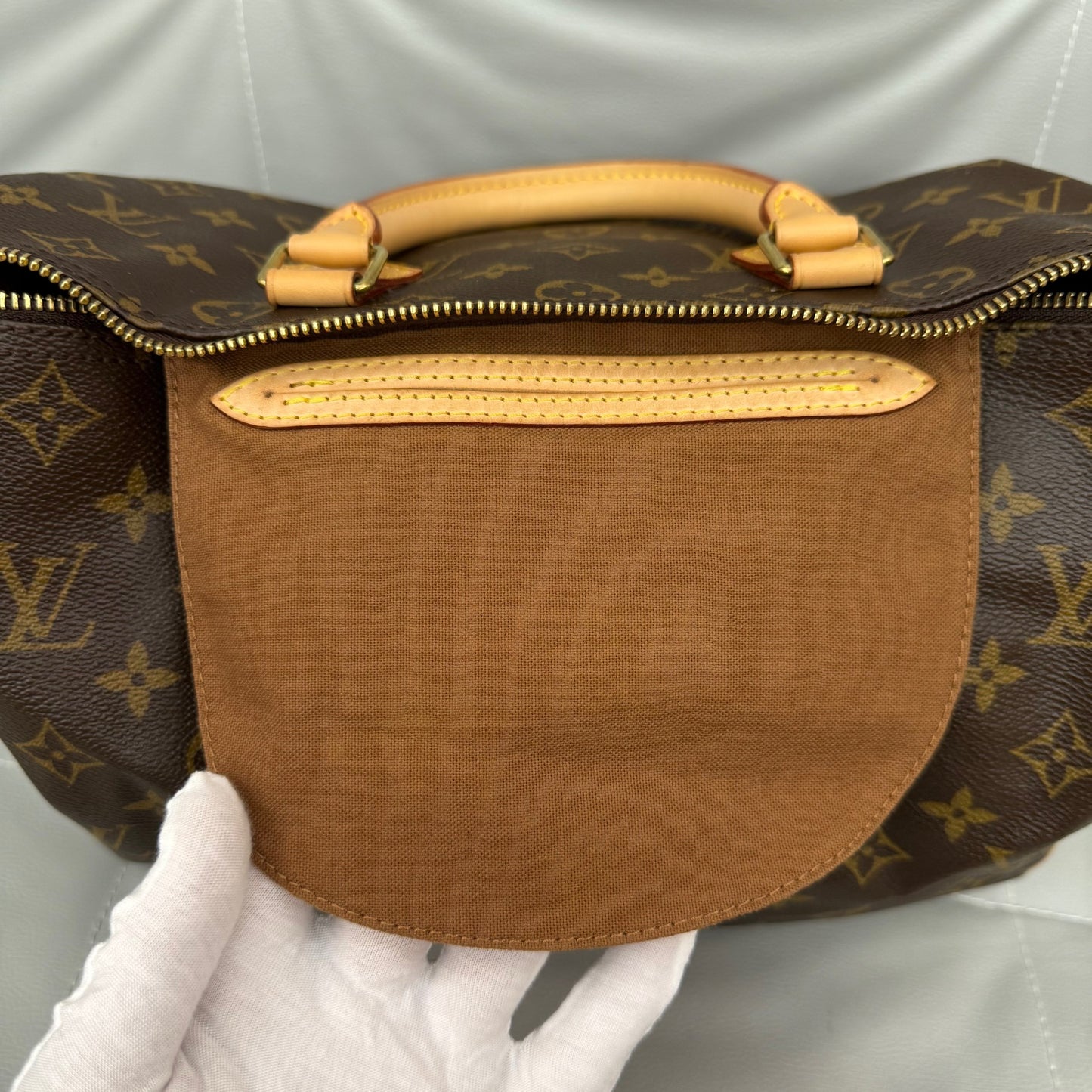 Louis Vuitton - Speedy - Cloth - Brown - (medium)