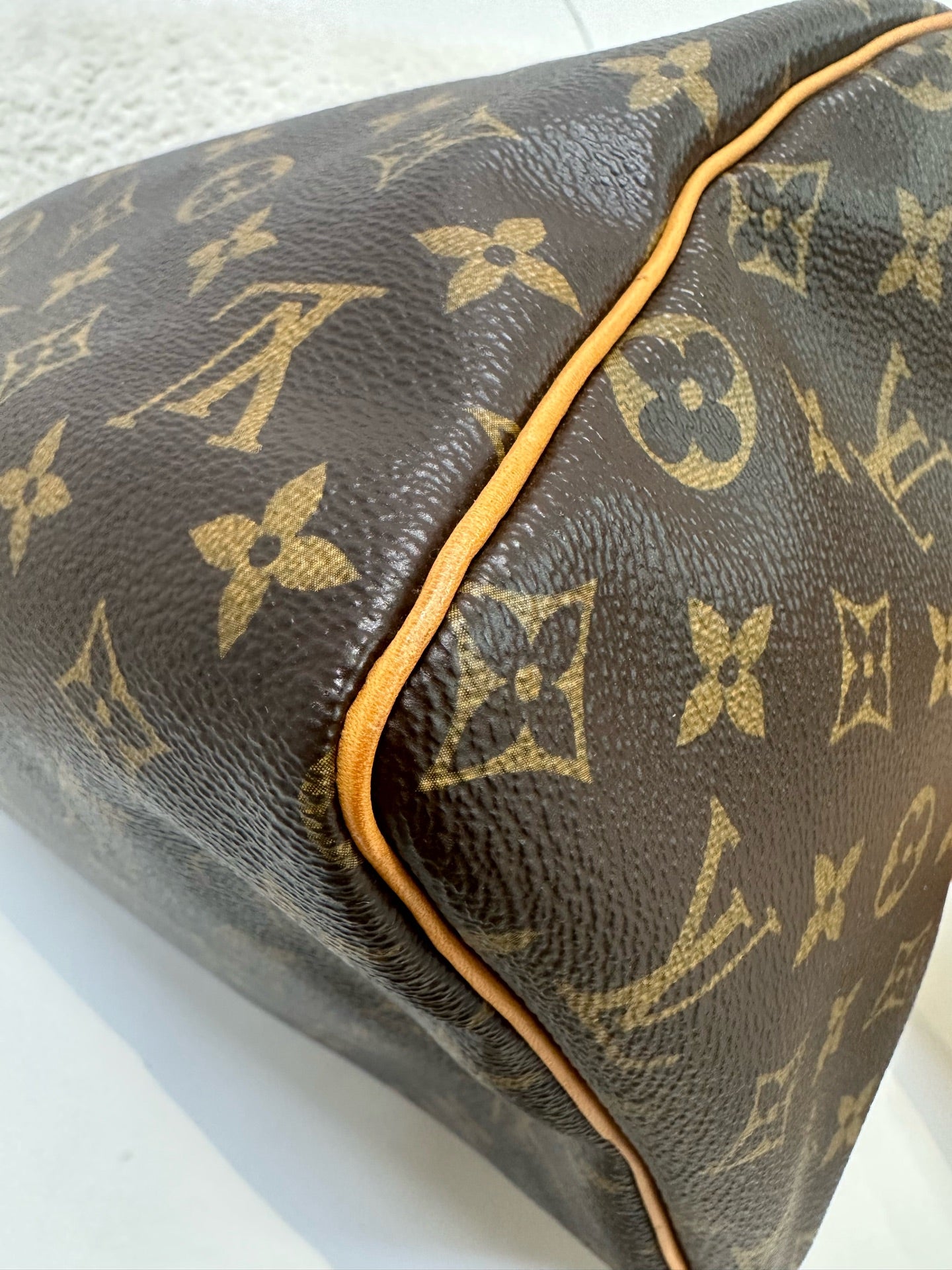 Louis Vuitton - Speedy - Cloth - Brown - (medium)