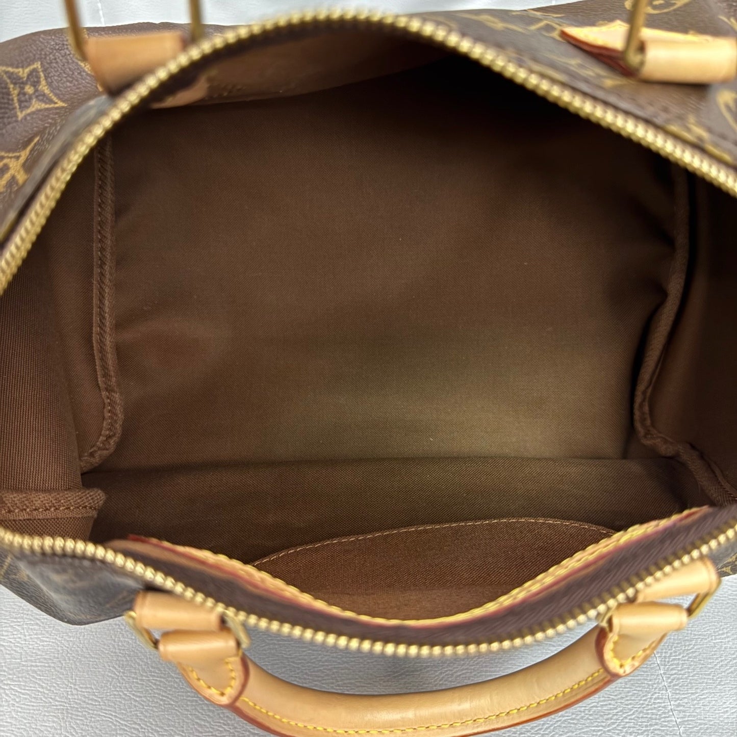 Louis Vuitton - Speedy - Cloth - Brown - (medium)