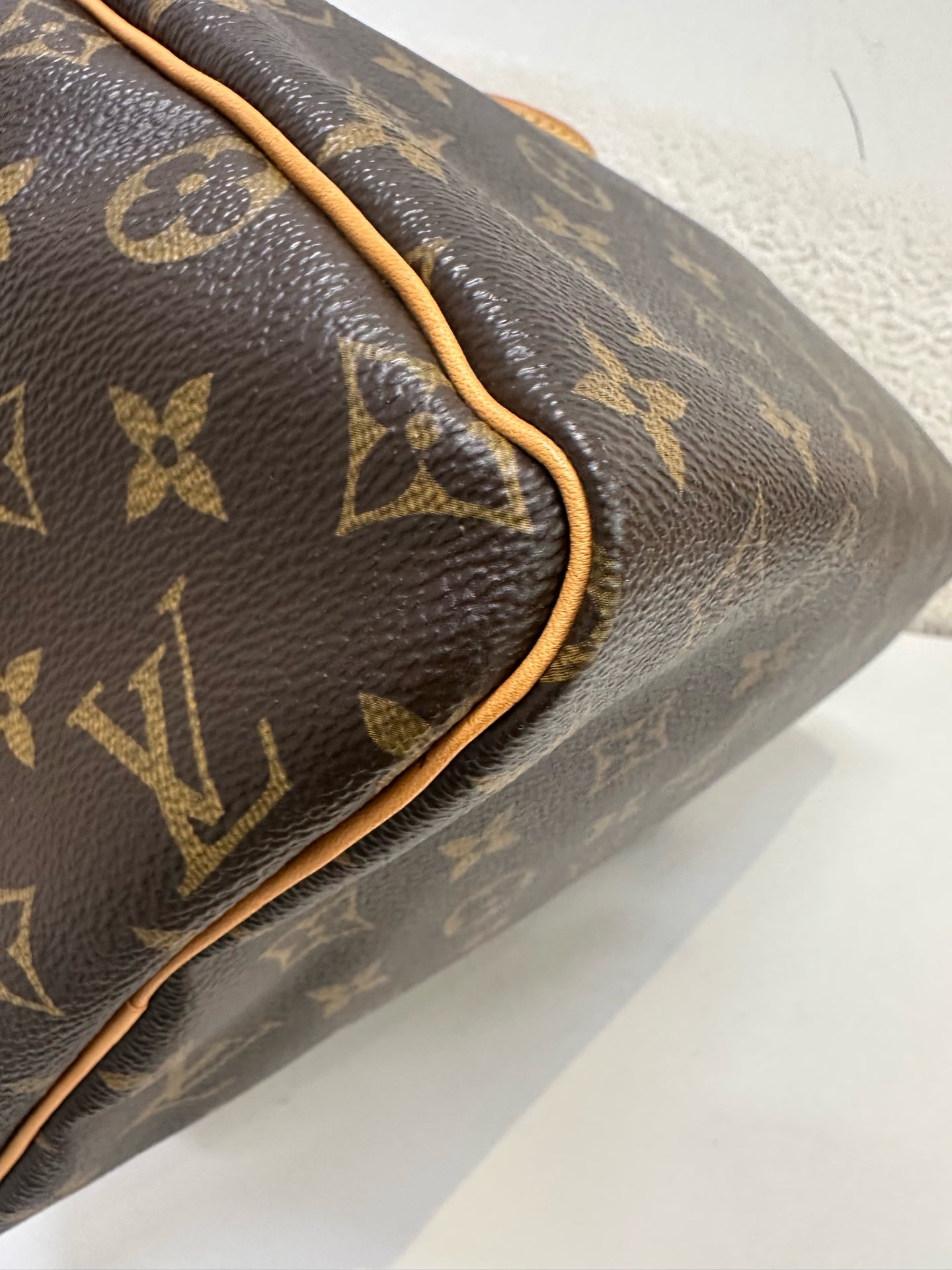 Louis Vuitton - Speedy - Cloth - Brown - (medium)
