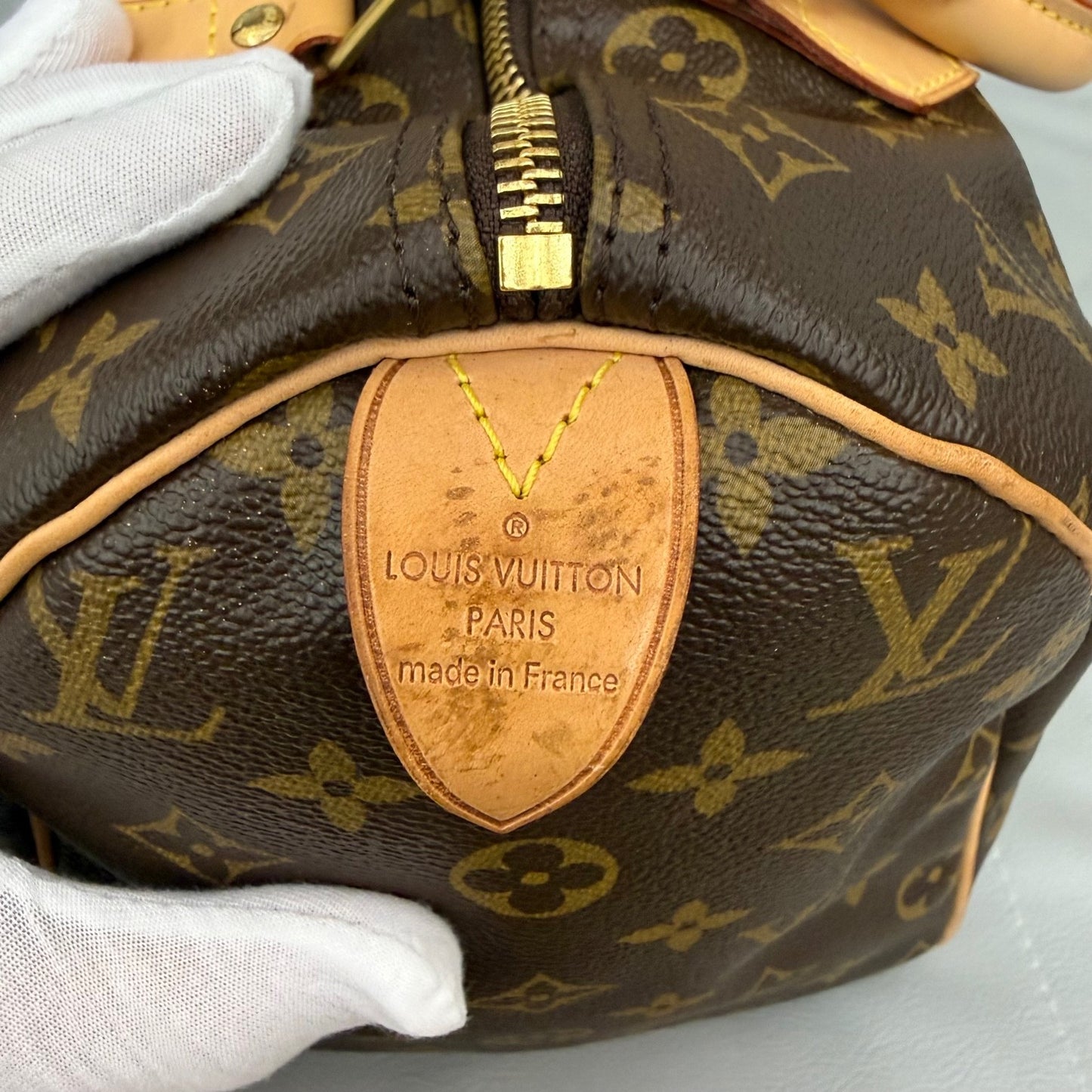 Louis Vuitton - Speedy - Cloth - Brown - (medium)