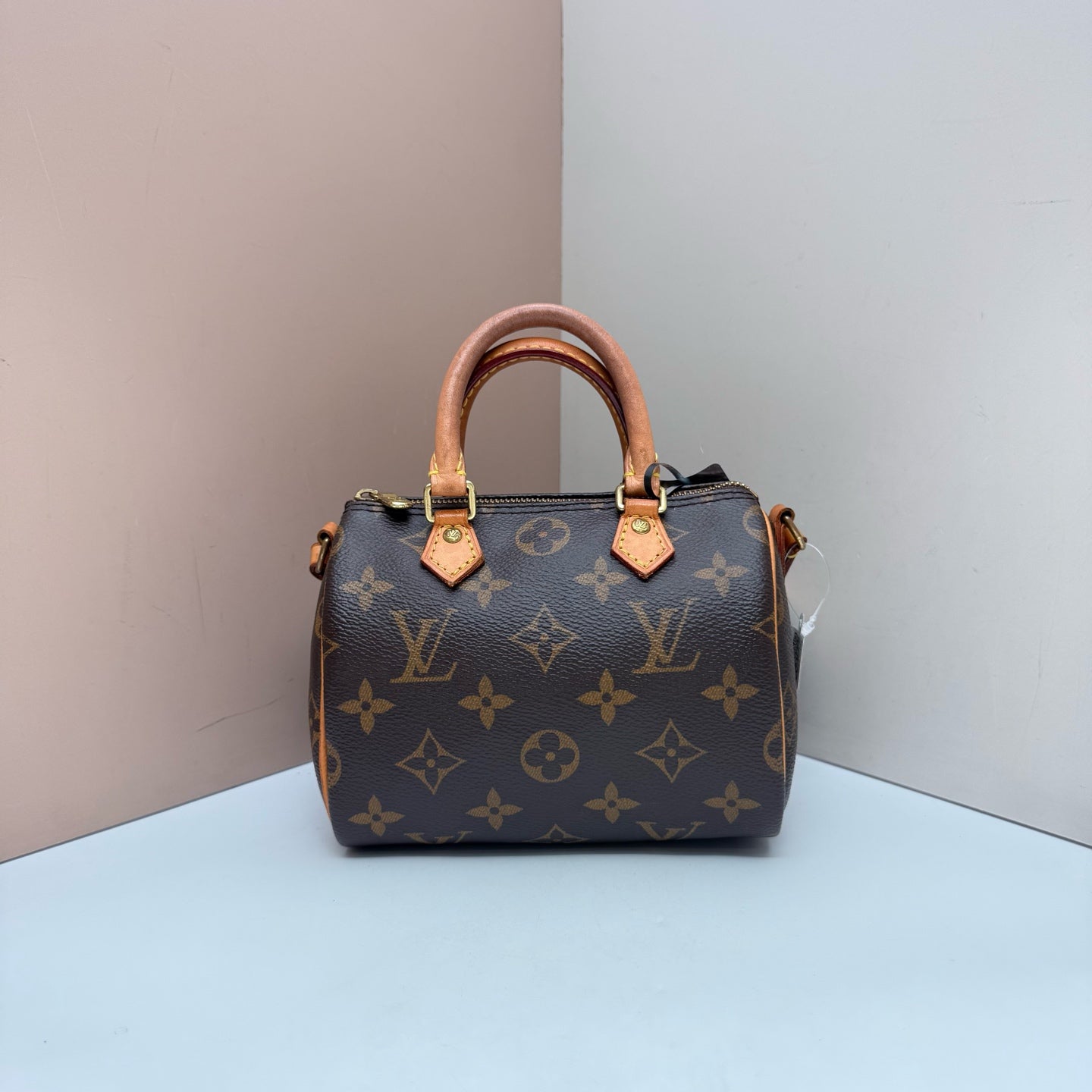 Louis Vuitton - Speedy - Cloth - Brown - (mini)