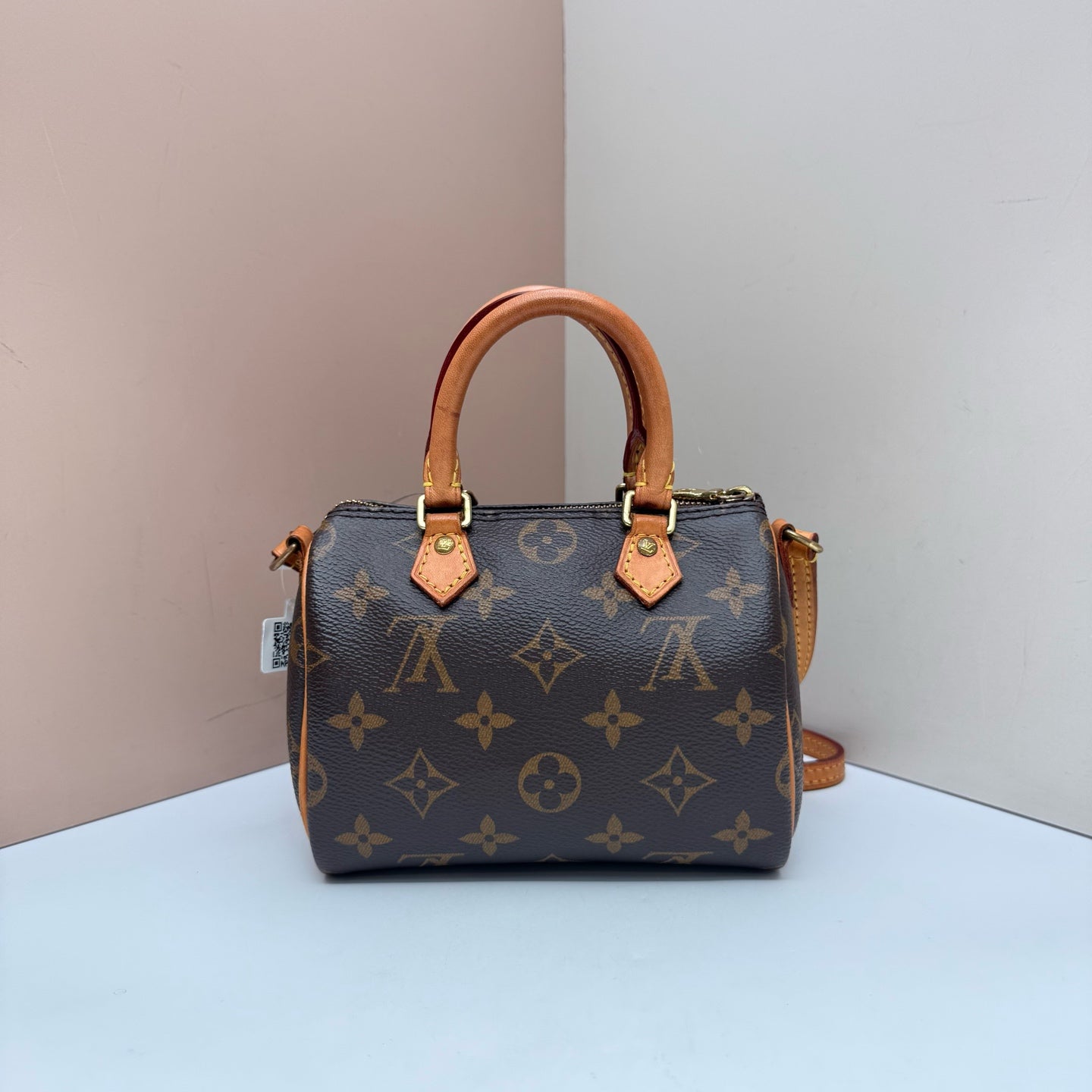 Louis Vuitton - Speedy - Cloth - Brown - (mini)