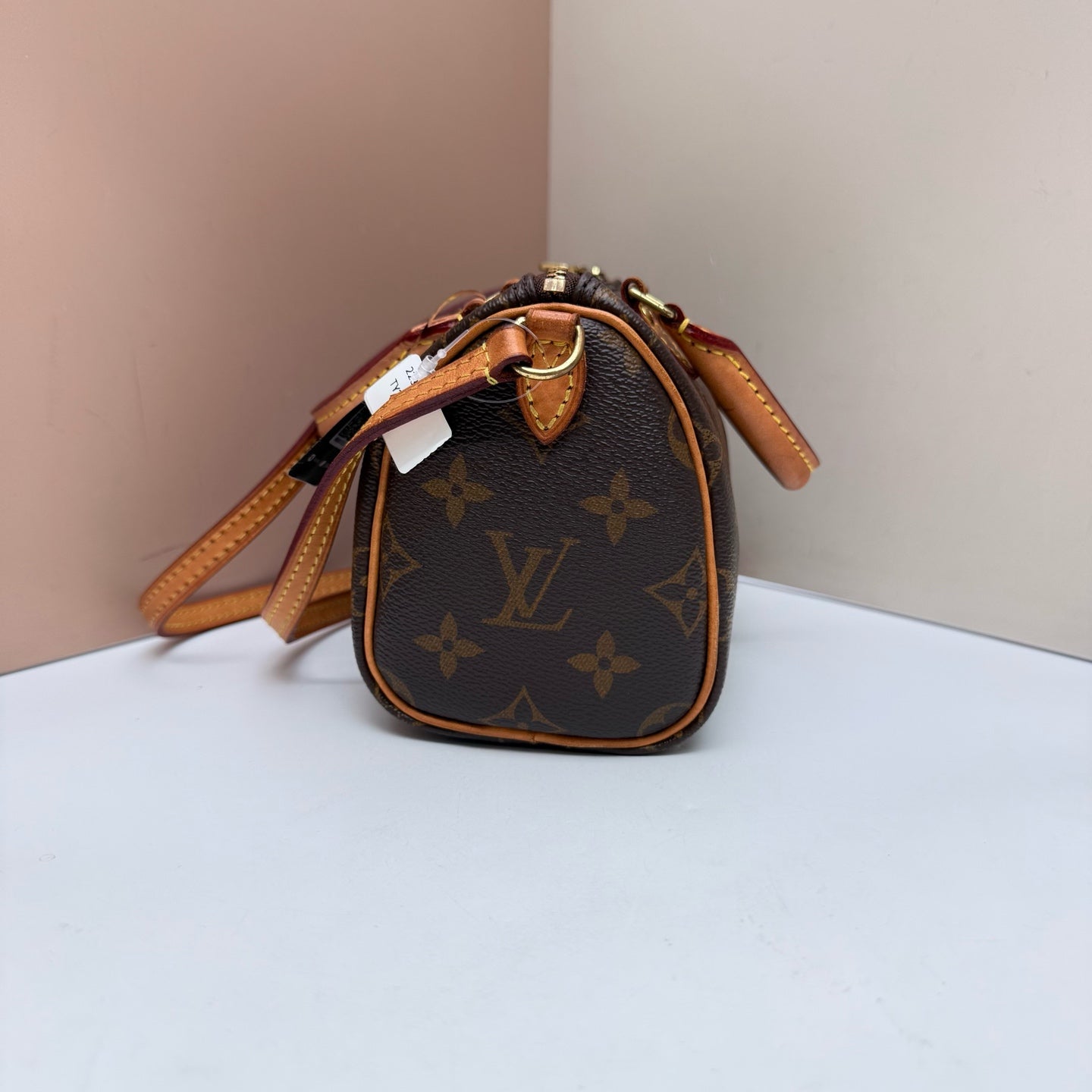 Louis Vuitton - Speedy - Cloth - Brown - (mini)
