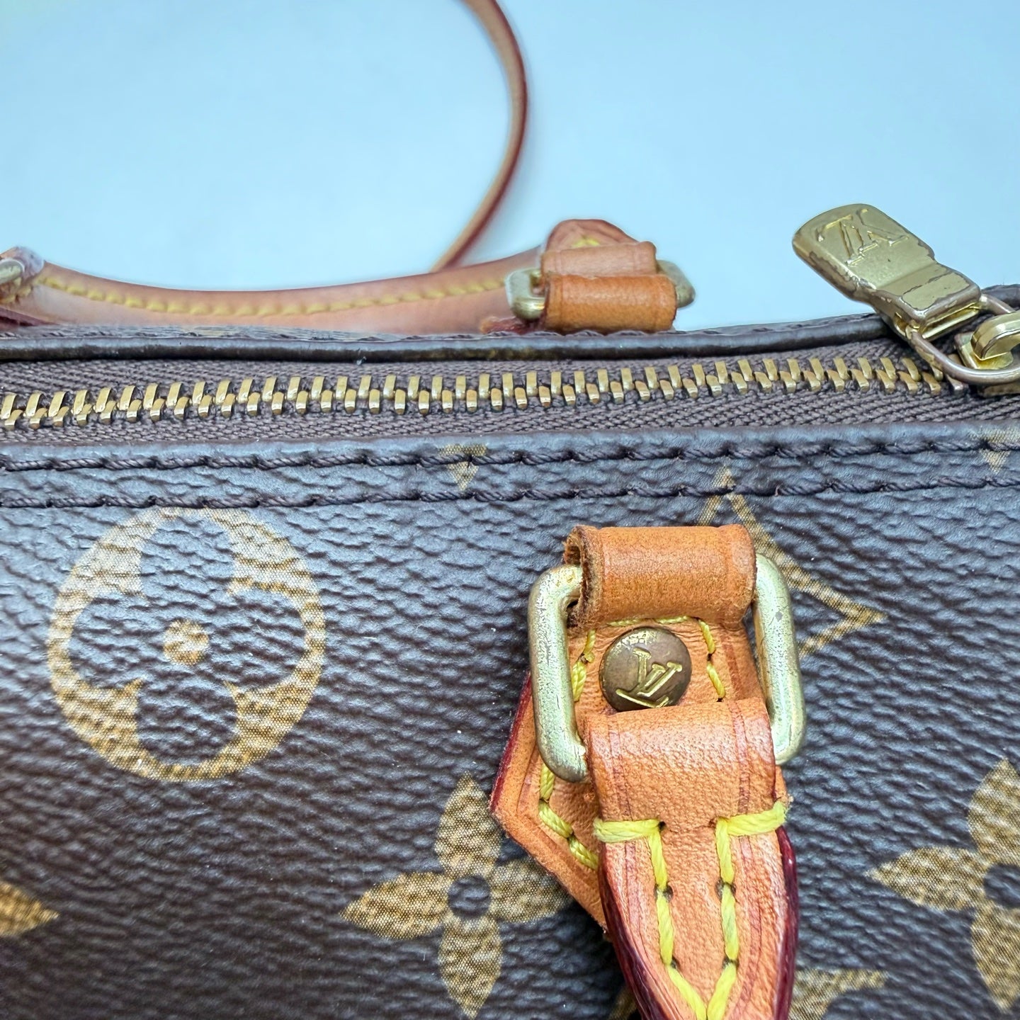 Louis Vuitton - Speedy - Cloth - Brown - (mini)