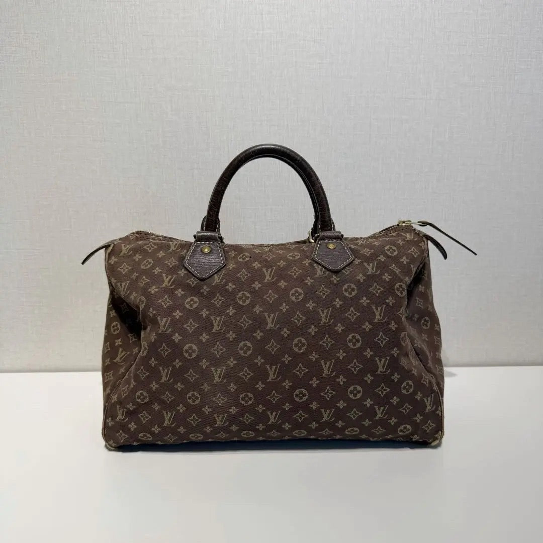 Louis Vuitton - Speedy - Cloth - Brown - (Other)