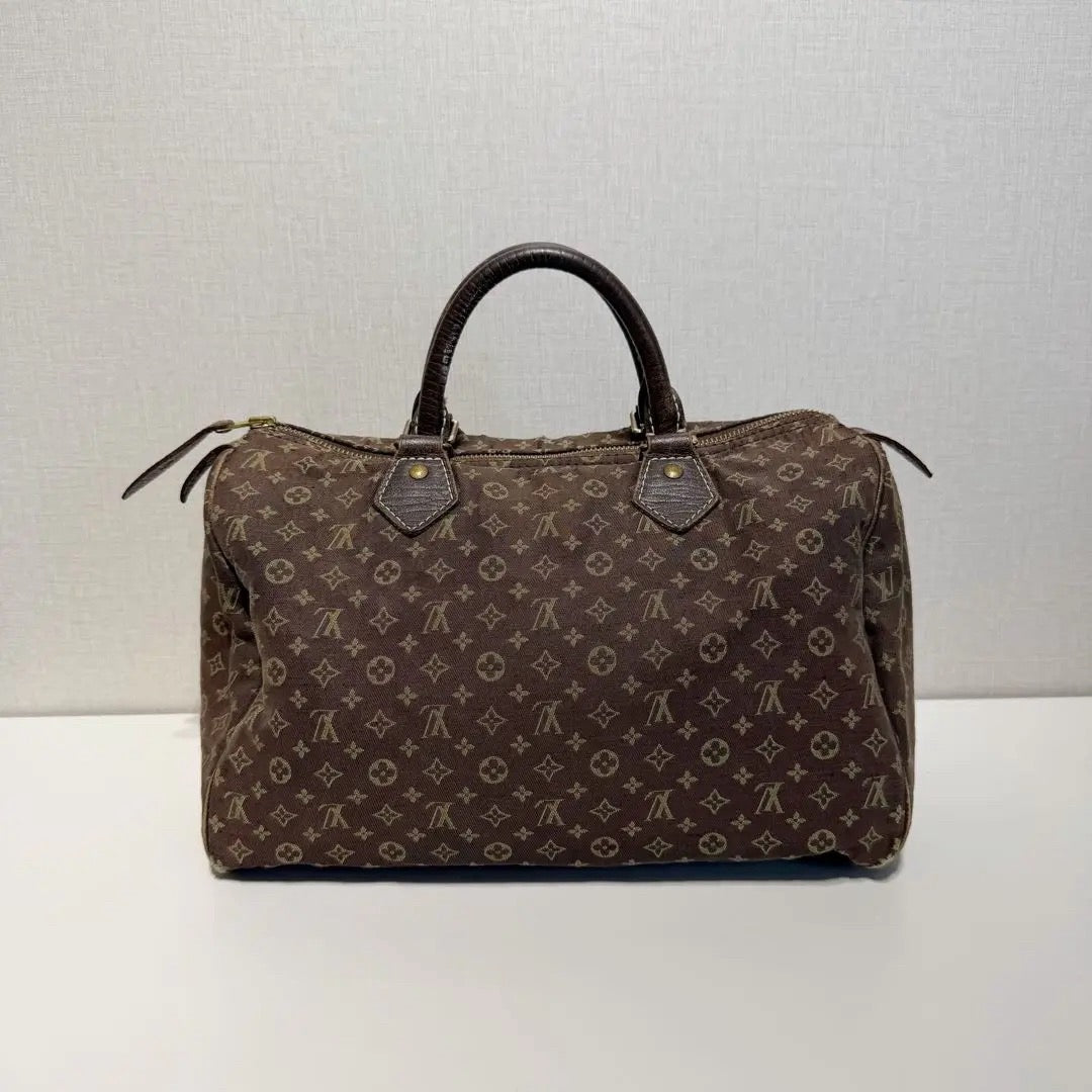 Louis Vuitton - Speedy - Cloth - Brown - (Other)