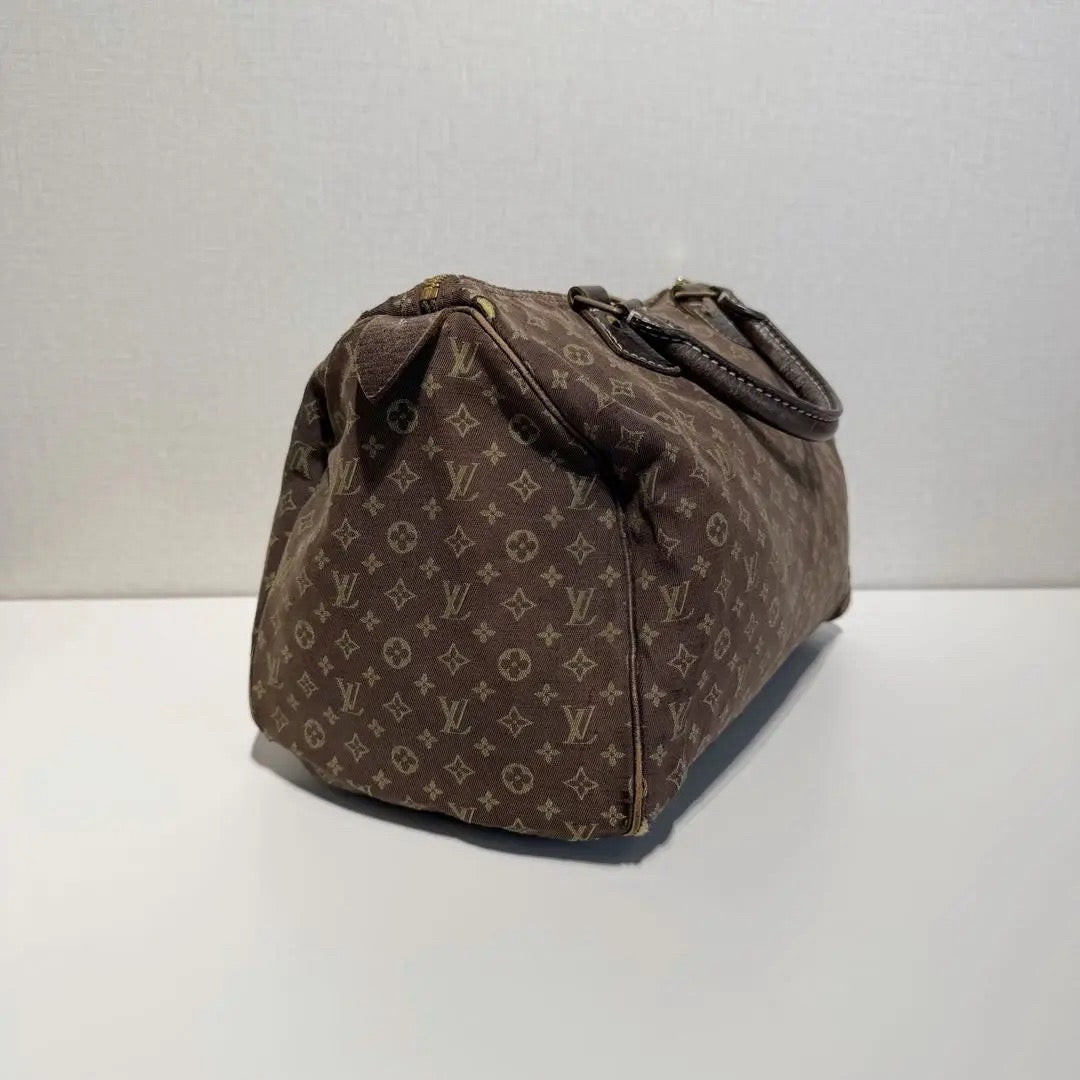 Louis Vuitton - Speedy - Cloth - Brown - (Other)
