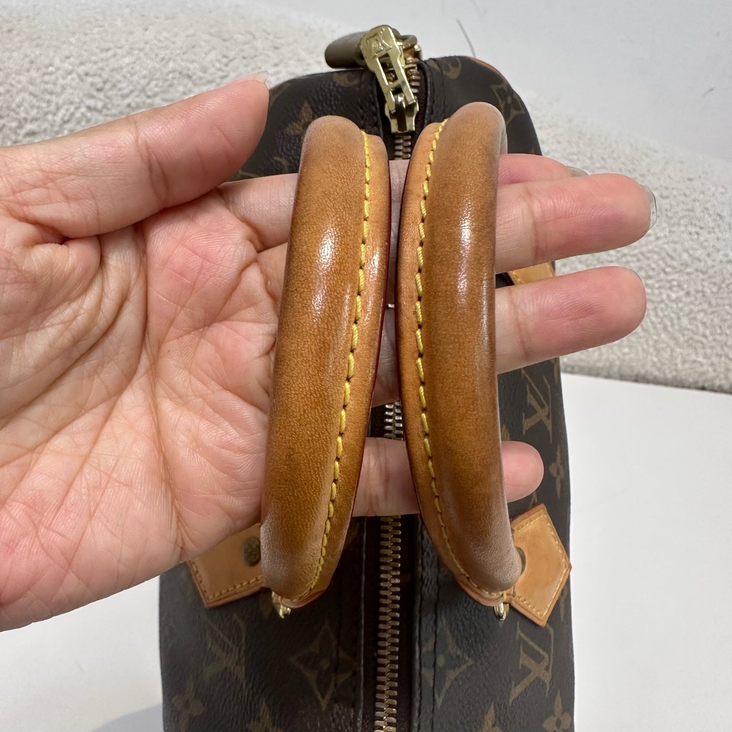 Louis Vuitton - Speedy - Cloth - Brown - (small)