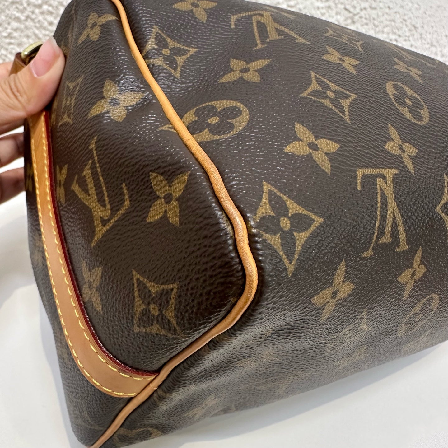 Louis Vuitton - Speedy - Cloth - Brown - (small)
