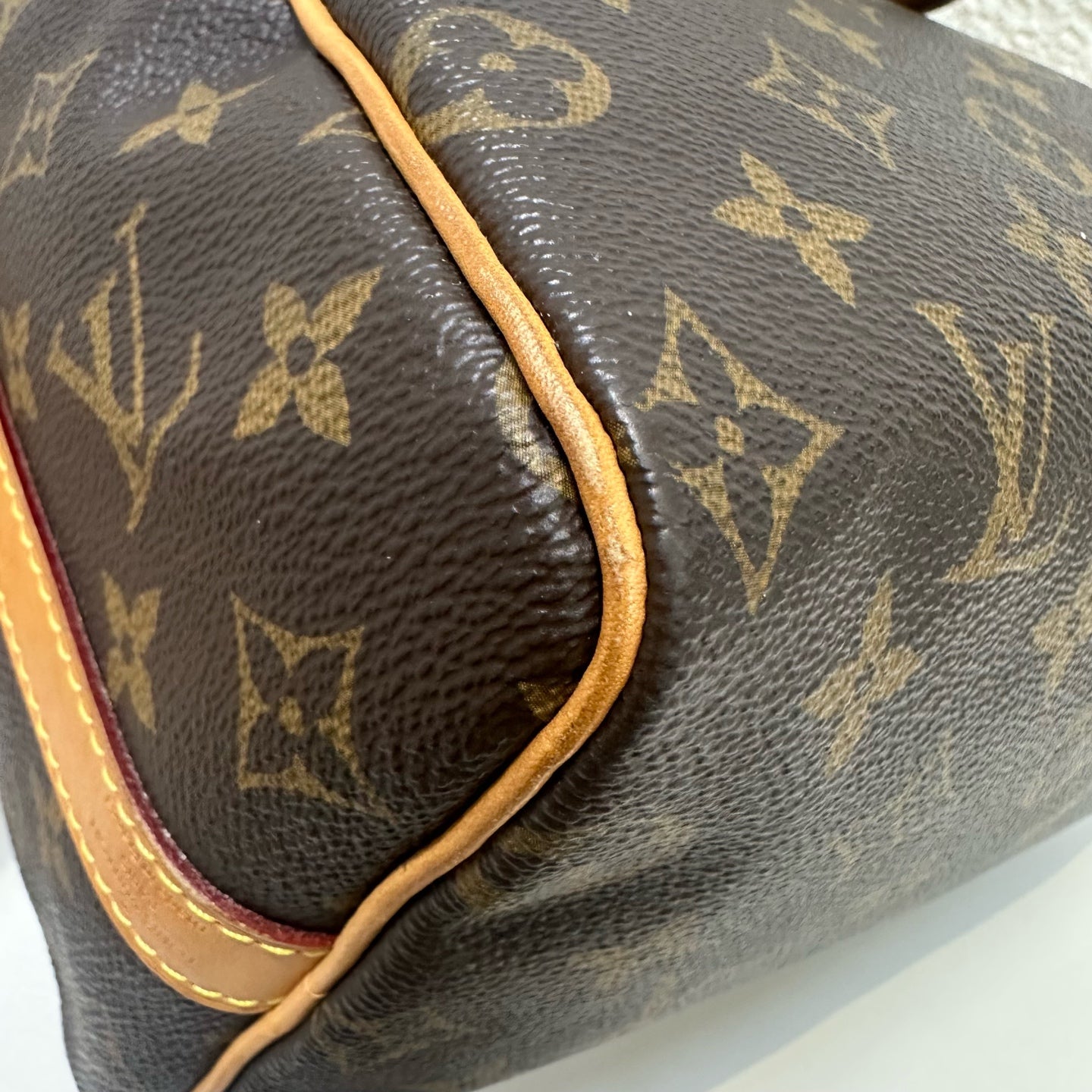 Louis Vuitton - Speedy - Cloth - Brown - (small)
