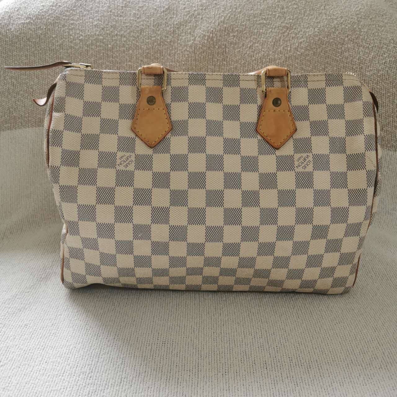 Louis Vuitton - Speedy - Cloth - White - (medium)