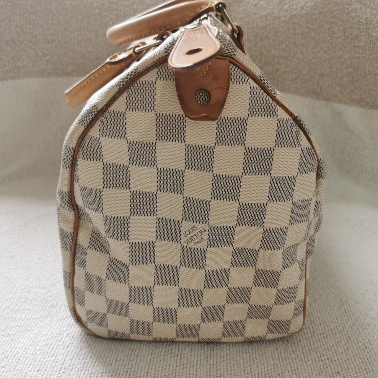Louis Vuitton - Speedy - Cloth - White - (medium)
