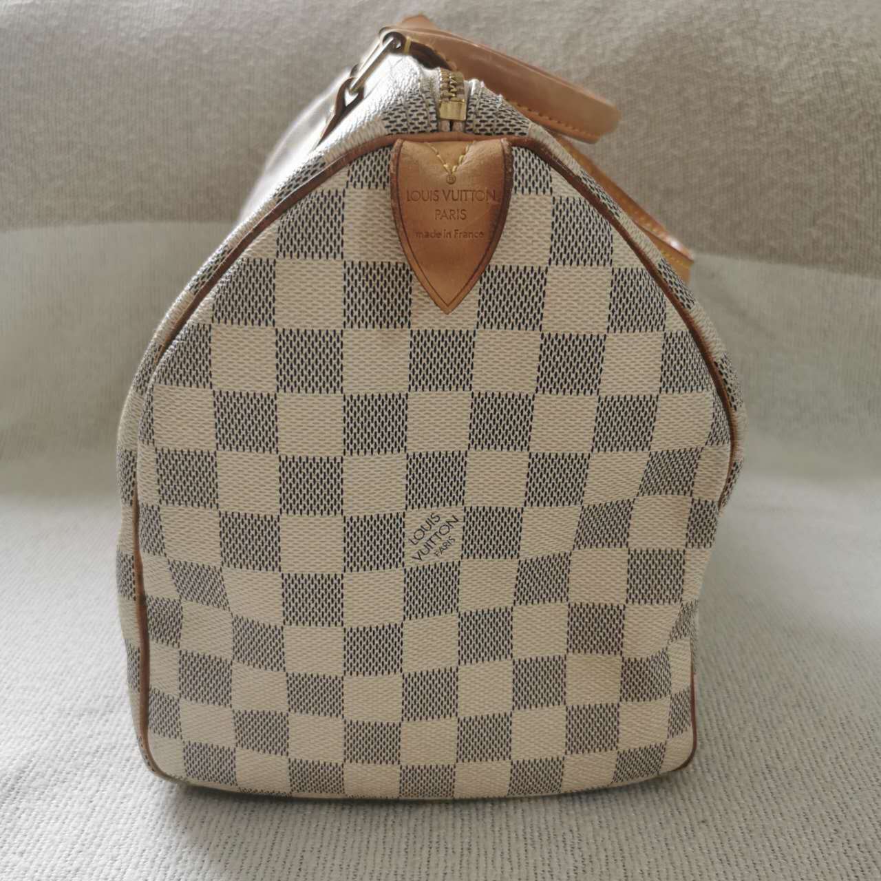 Louis Vuitton - Speedy - Cloth - White - (medium)
