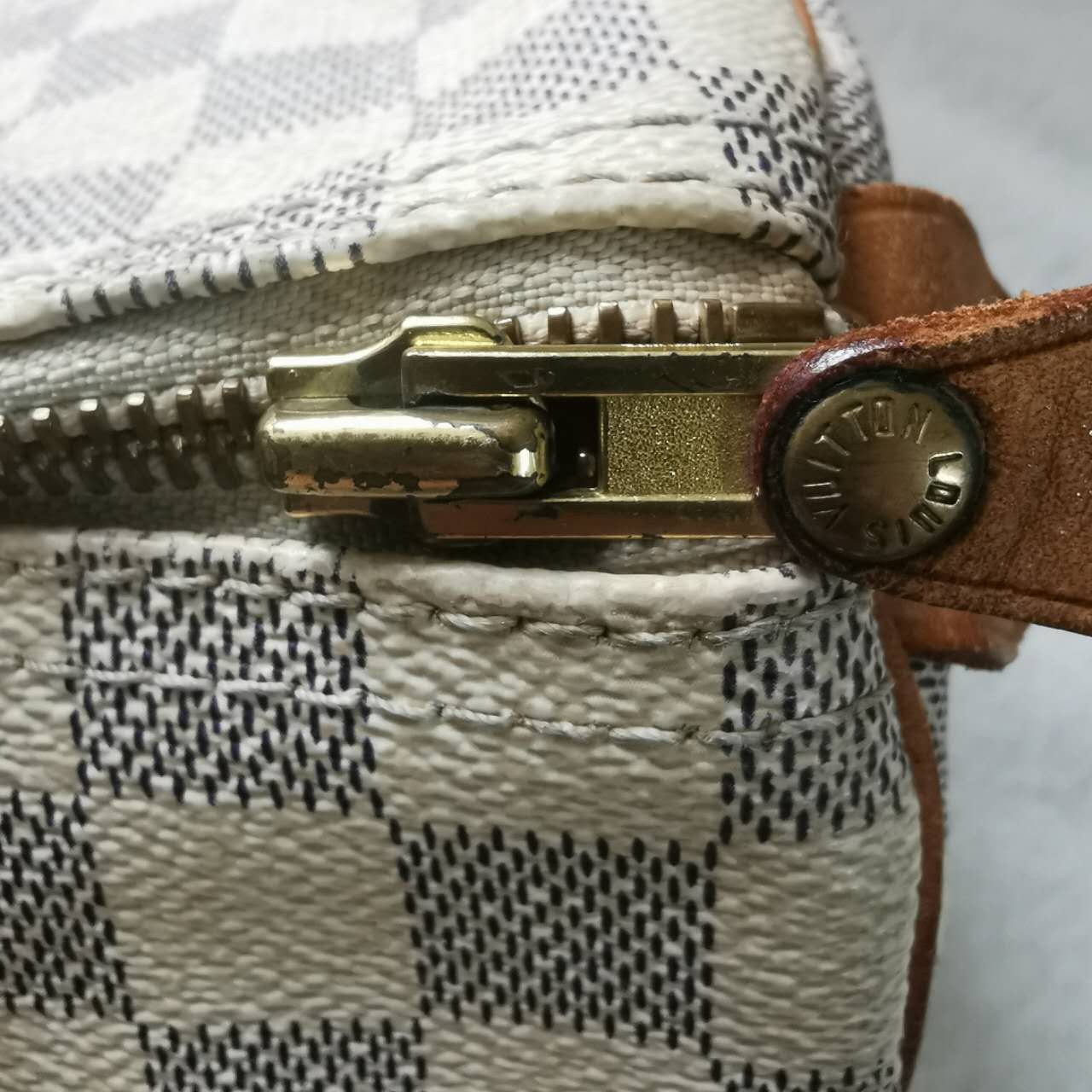 Louis Vuitton - Speedy - Cloth - White - (medium)