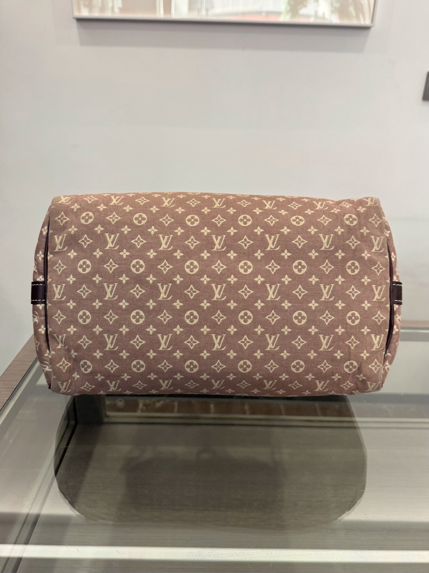 Louis Vuitton - Speedy - Denim - Jeans - Pink - (30 cm)