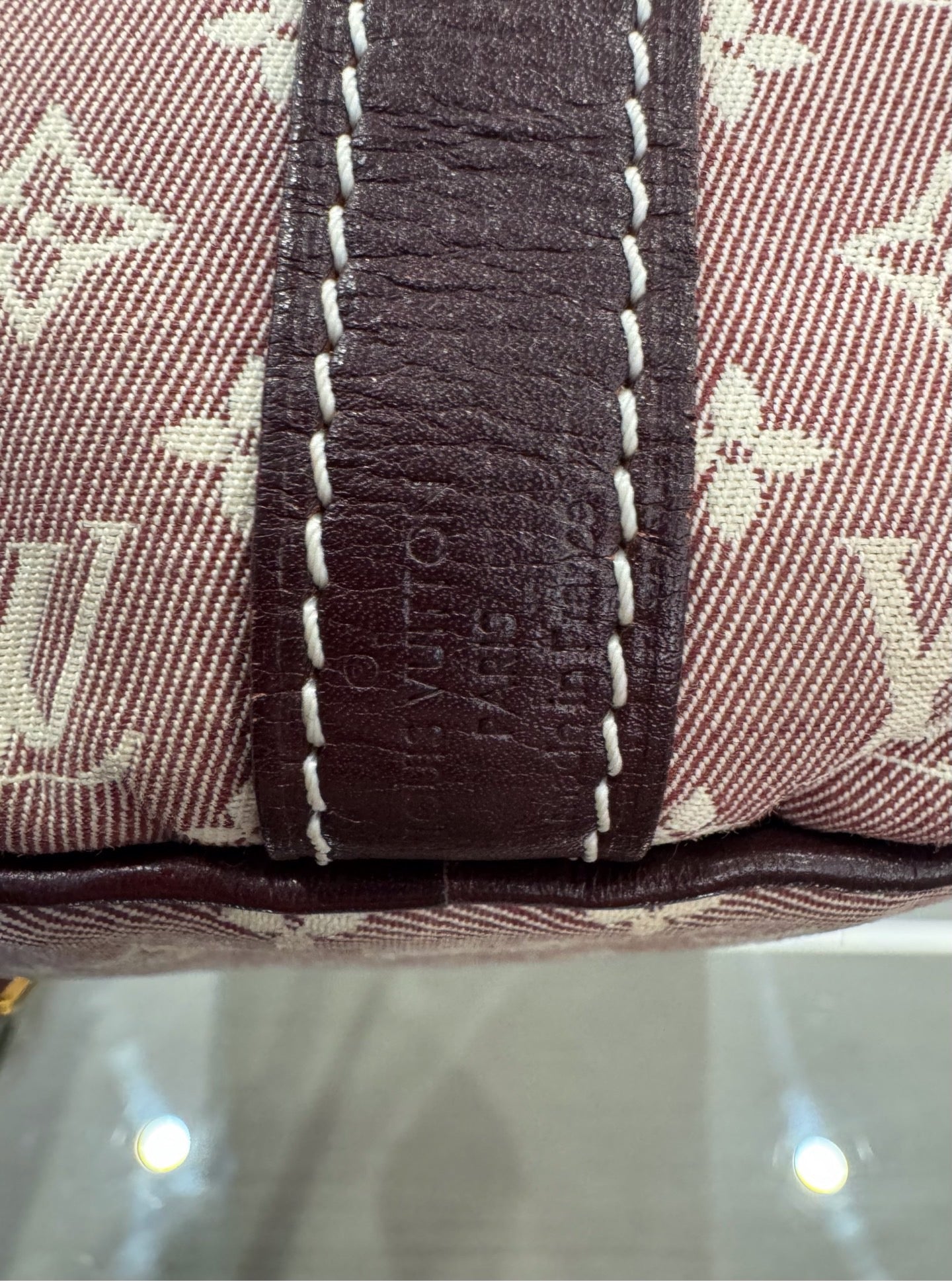 Louis Vuitton - Speedy - Denim - Jeans - Pink - (30 cm)
