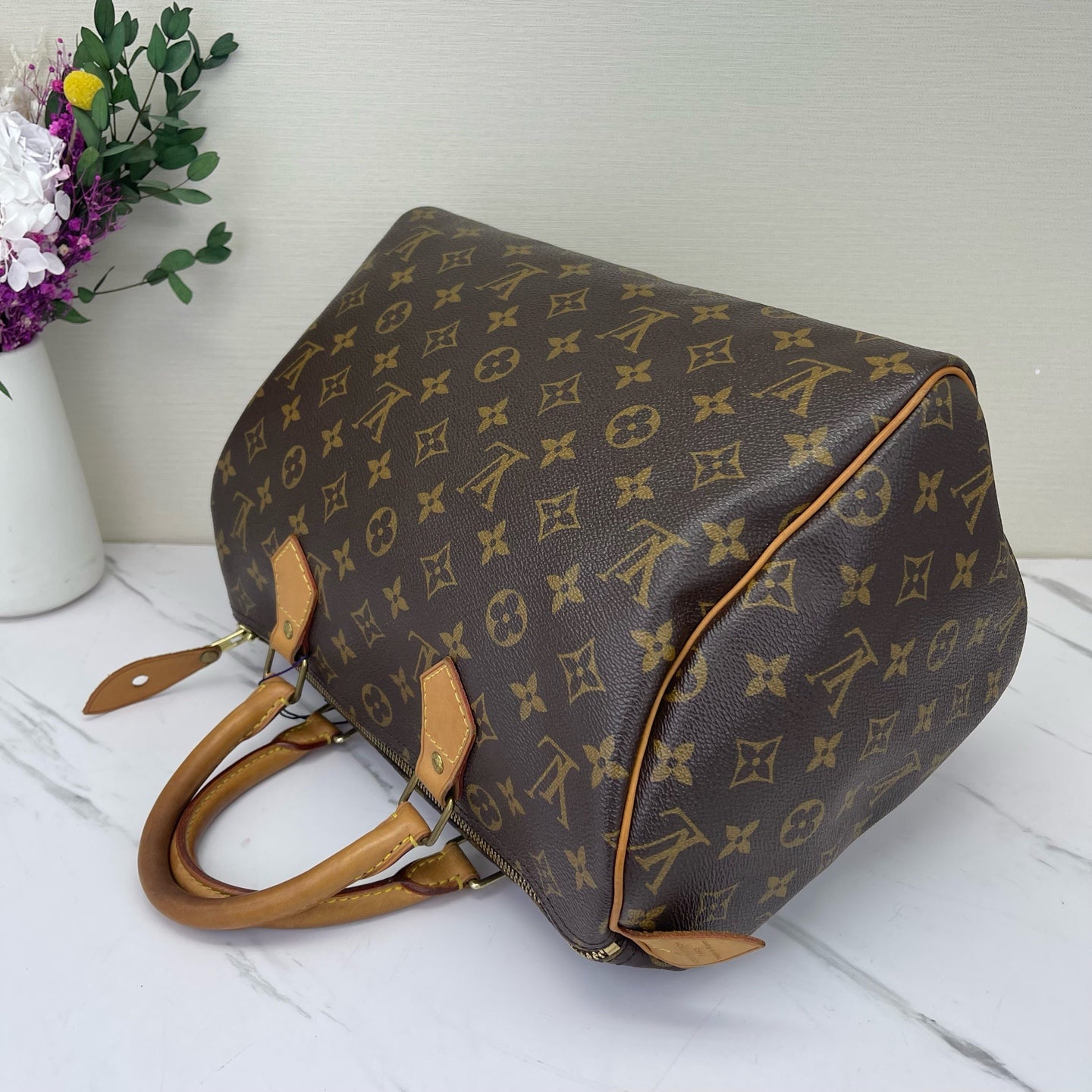 Louis Vuitton - Speedy - Leather - Brown - (medium)