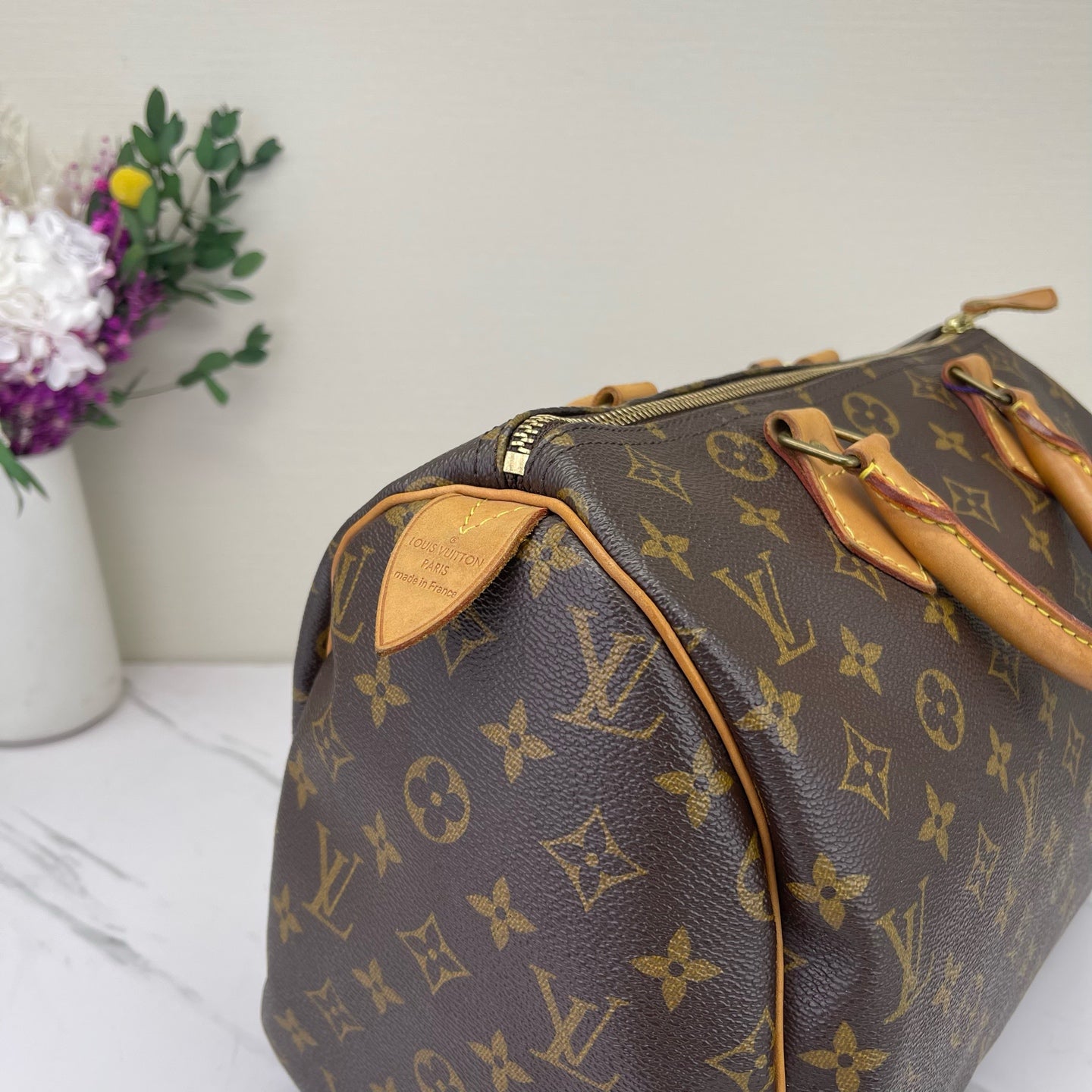 Louis Vuitton - Speedy - Leather - Brown - (medium)