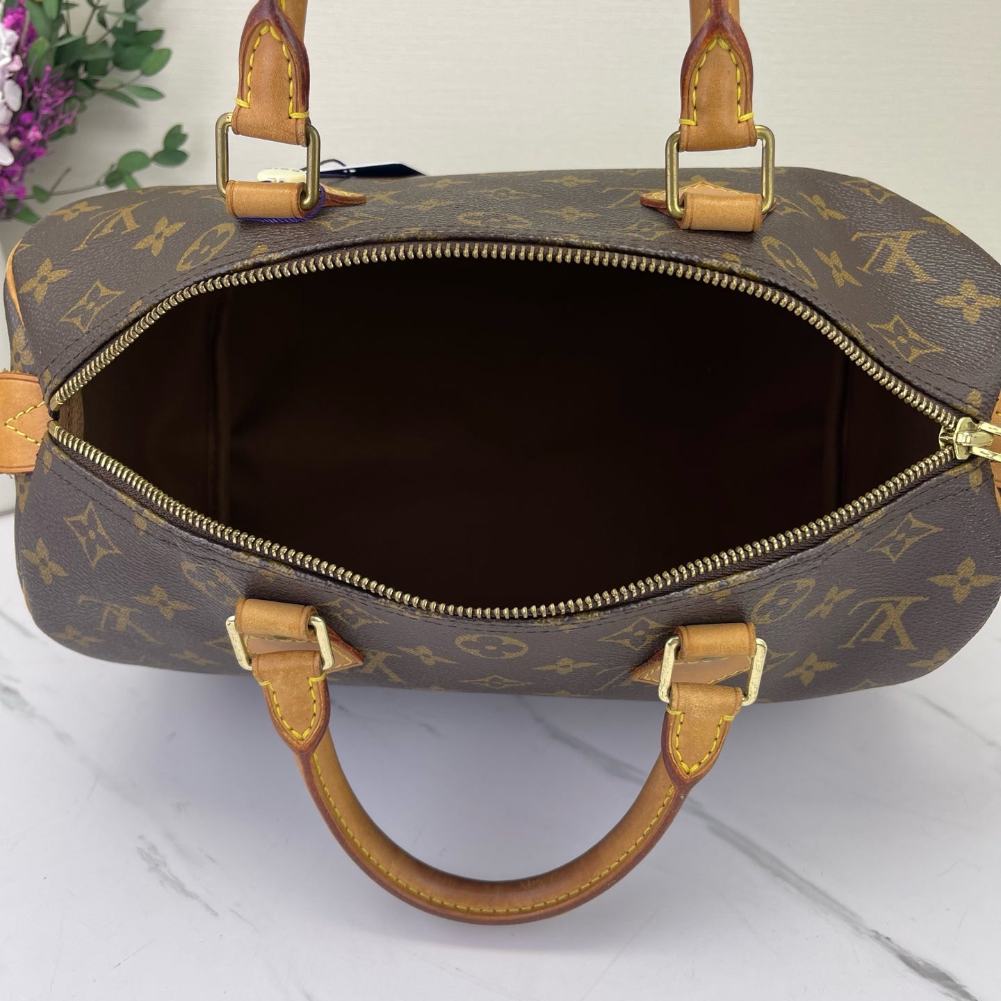 Louis Vuitton - Speedy - Leather - Brown - (medium)