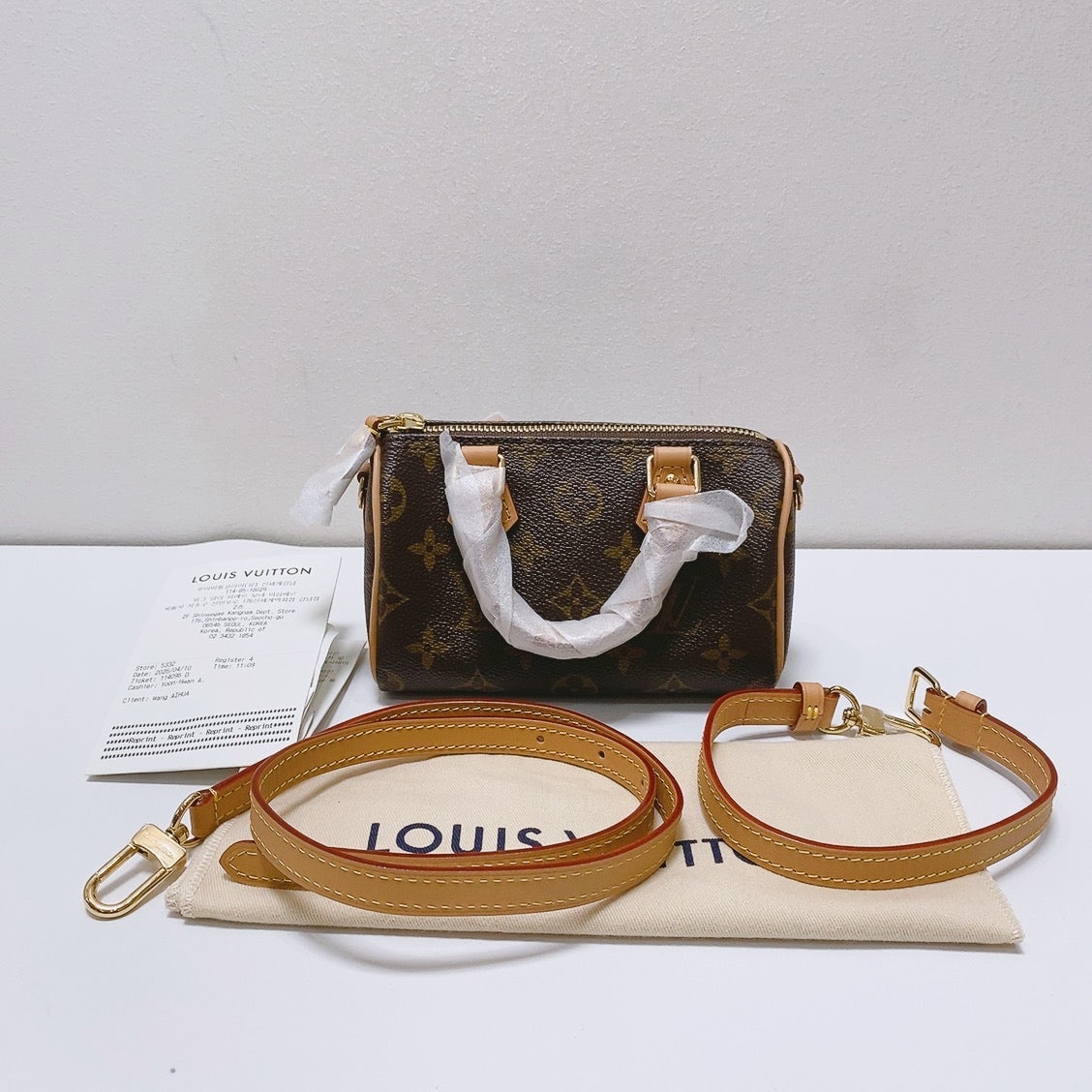 Louis Vuitton - Speedy - Leather - Brown - (mini)