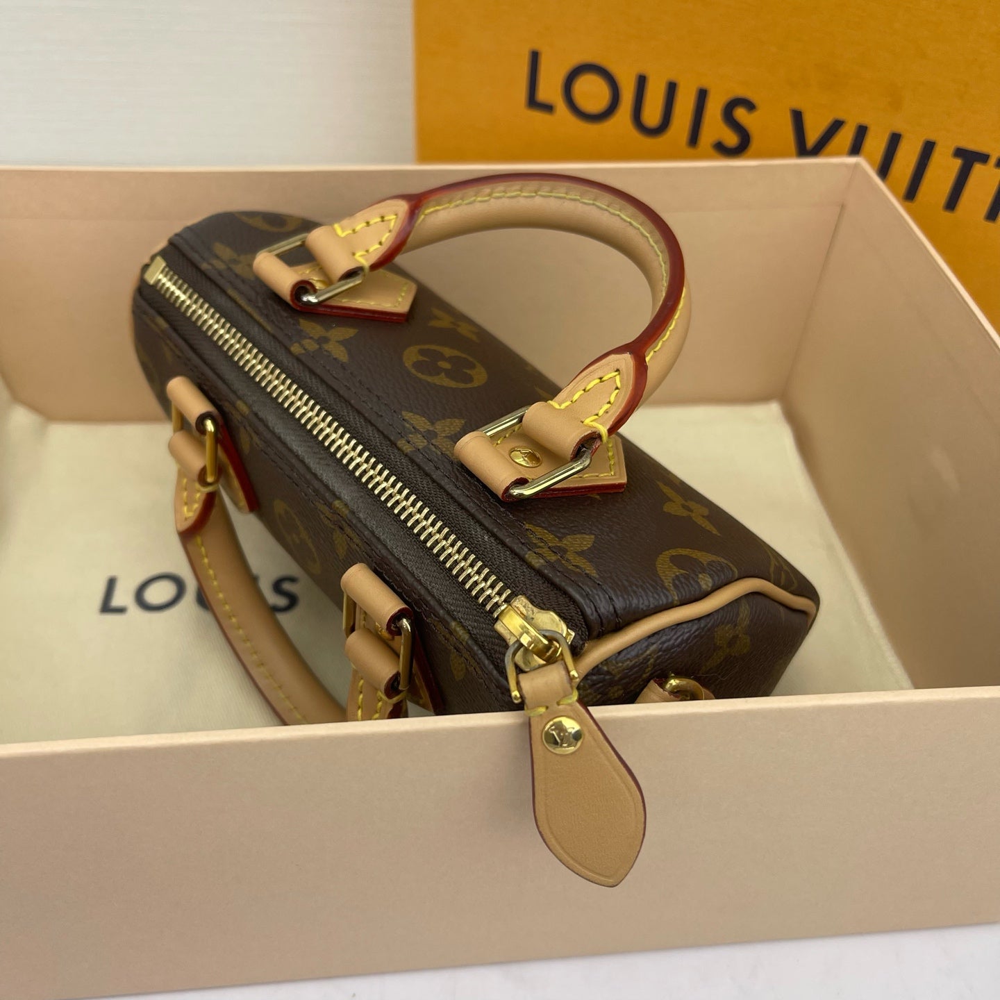 Louis Vuitton - Speedy - Leather - Brown - (mini)