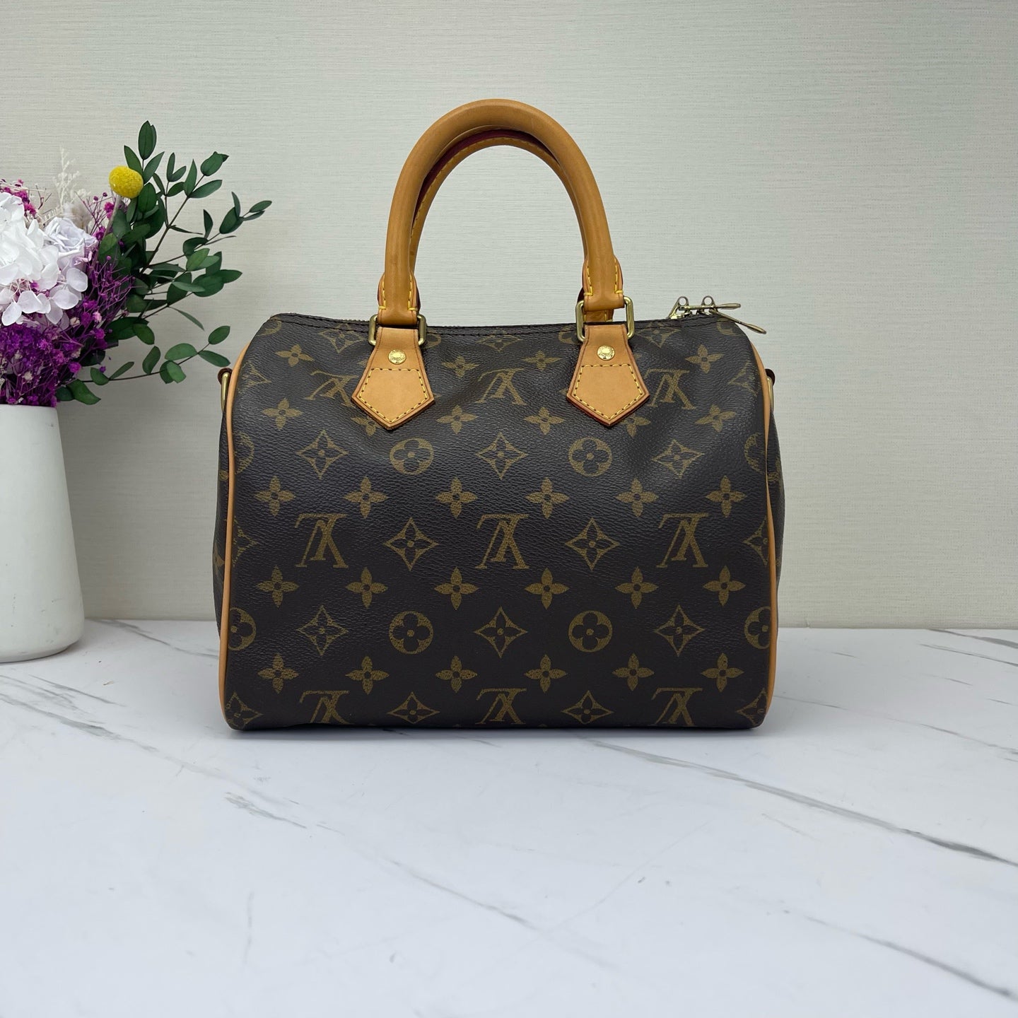 Louis Vuitton - Speedy - Leather - Brown - (Small)