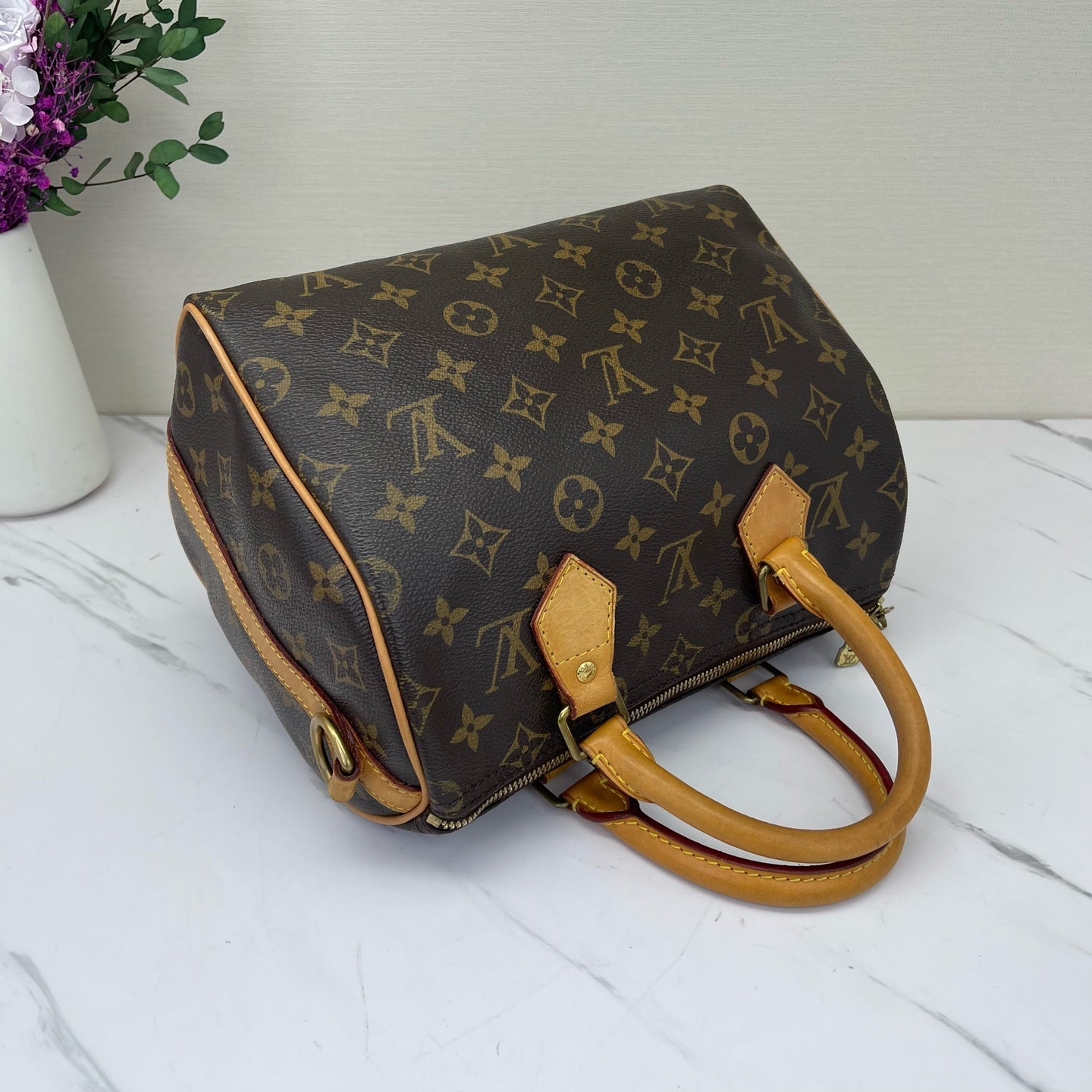 Louis Vuitton - Speedy - Leather - Brown - (Small)