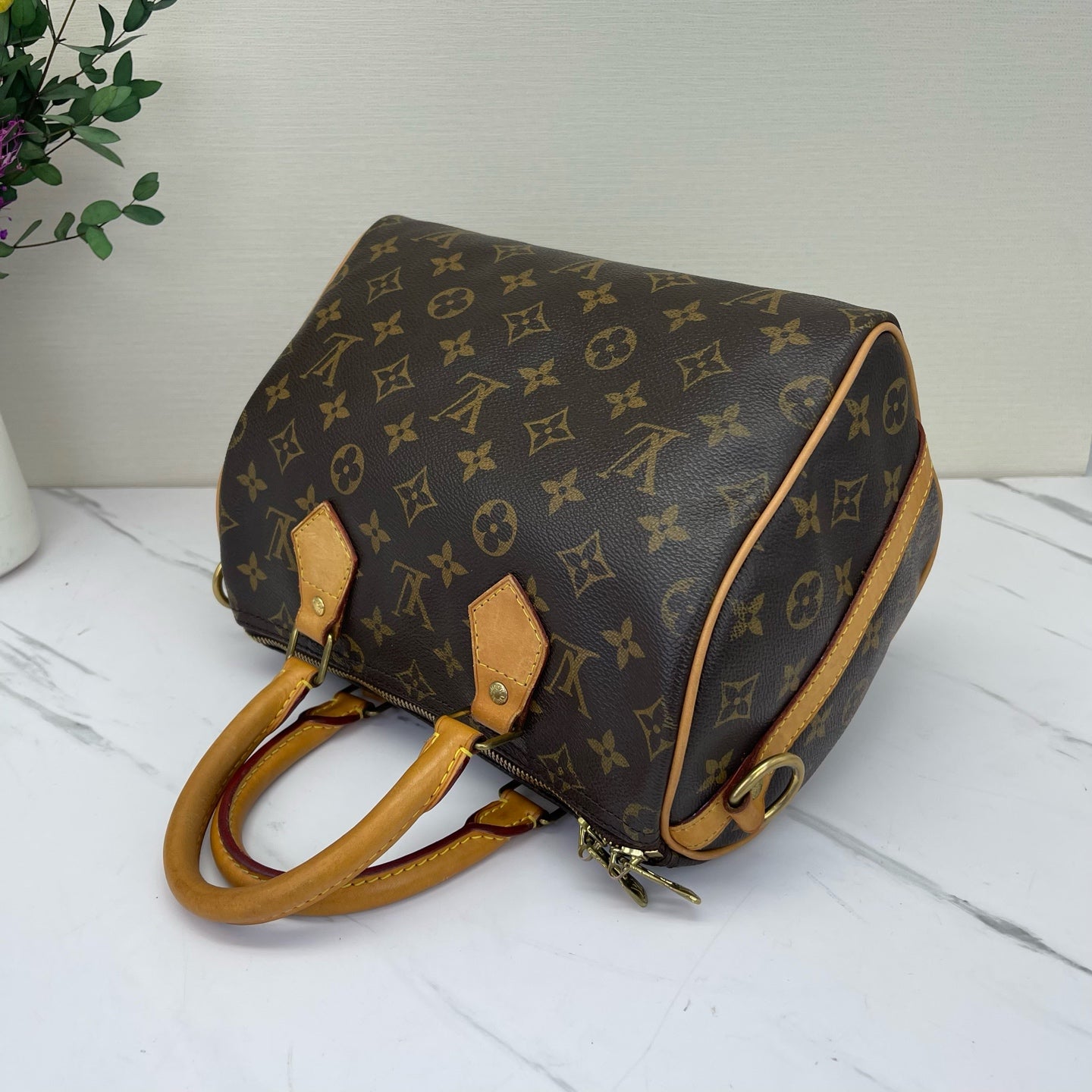Louis Vuitton - Speedy - Leather - Brown - (Small)