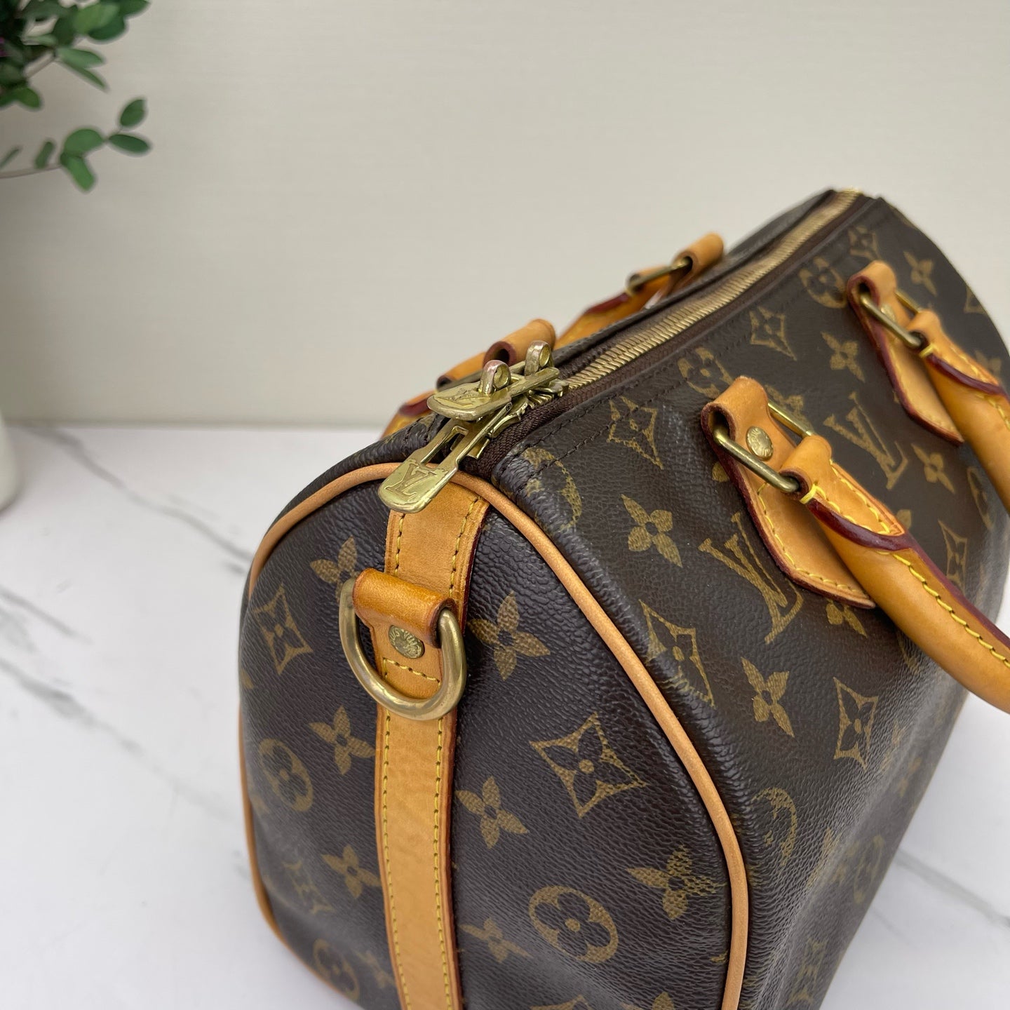 Louis Vuitton - Speedy - Leather - Brown - (Small)