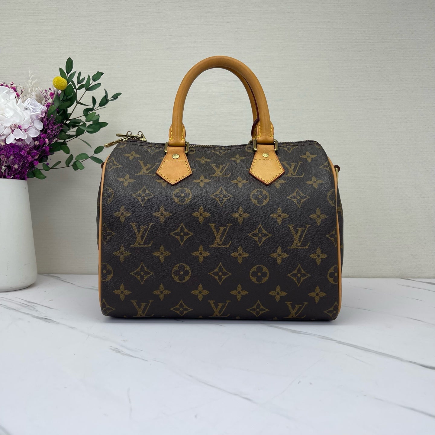 Louis Vuitton - Speedy - Leather - Brown - (Small)