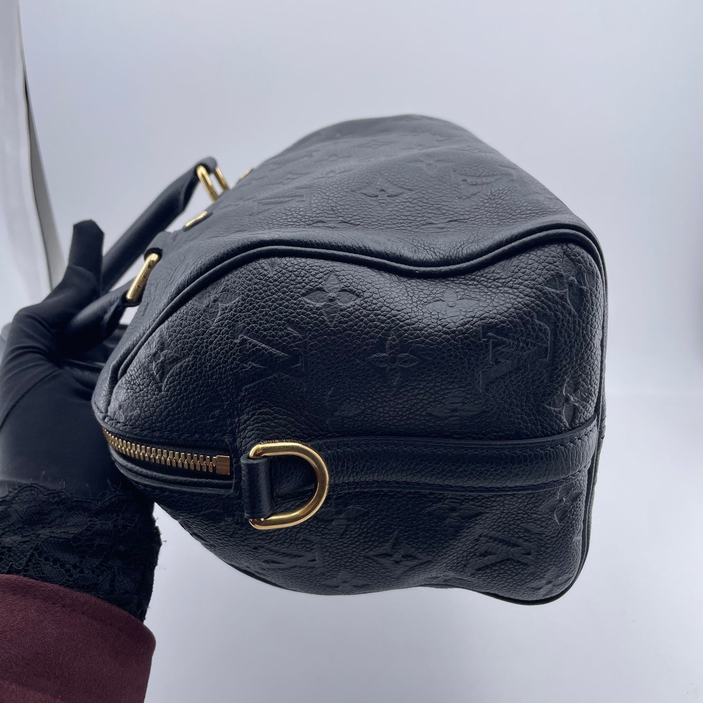 Louis Vuitton - Speedy - Leather - Navy - (small)