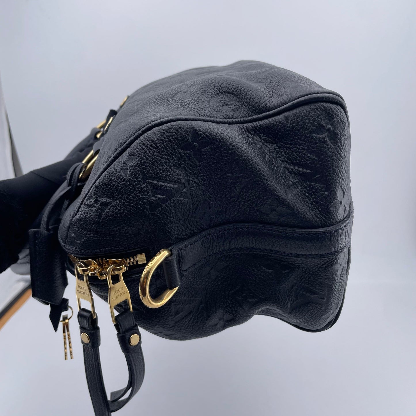 Louis Vuitton - Speedy - Leather - Navy - (small)