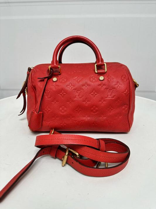 Louis Vuitton - Speedy - Leather - Orange - (small)