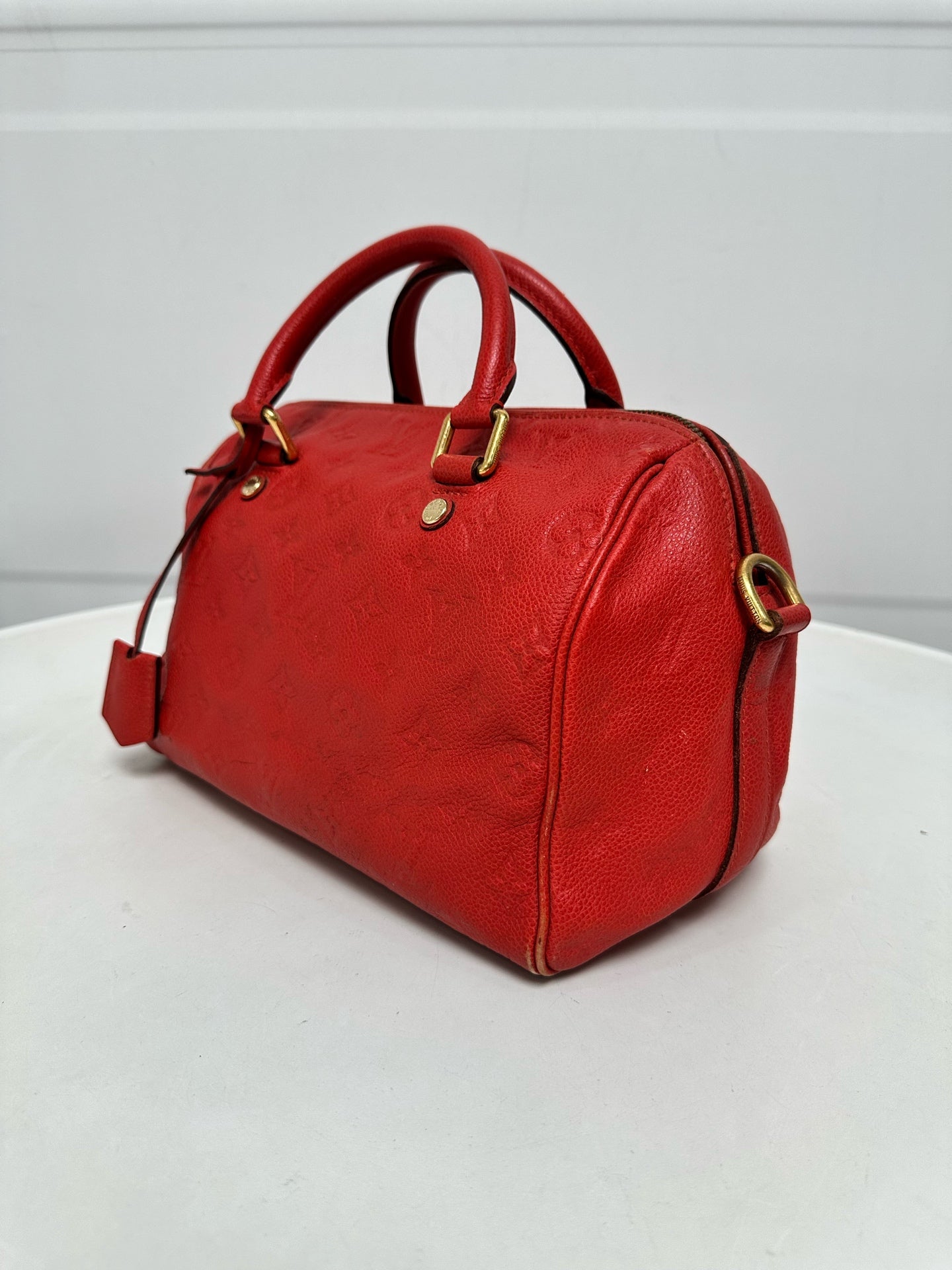 Louis Vuitton - Speedy - Leather - Orange - (small)