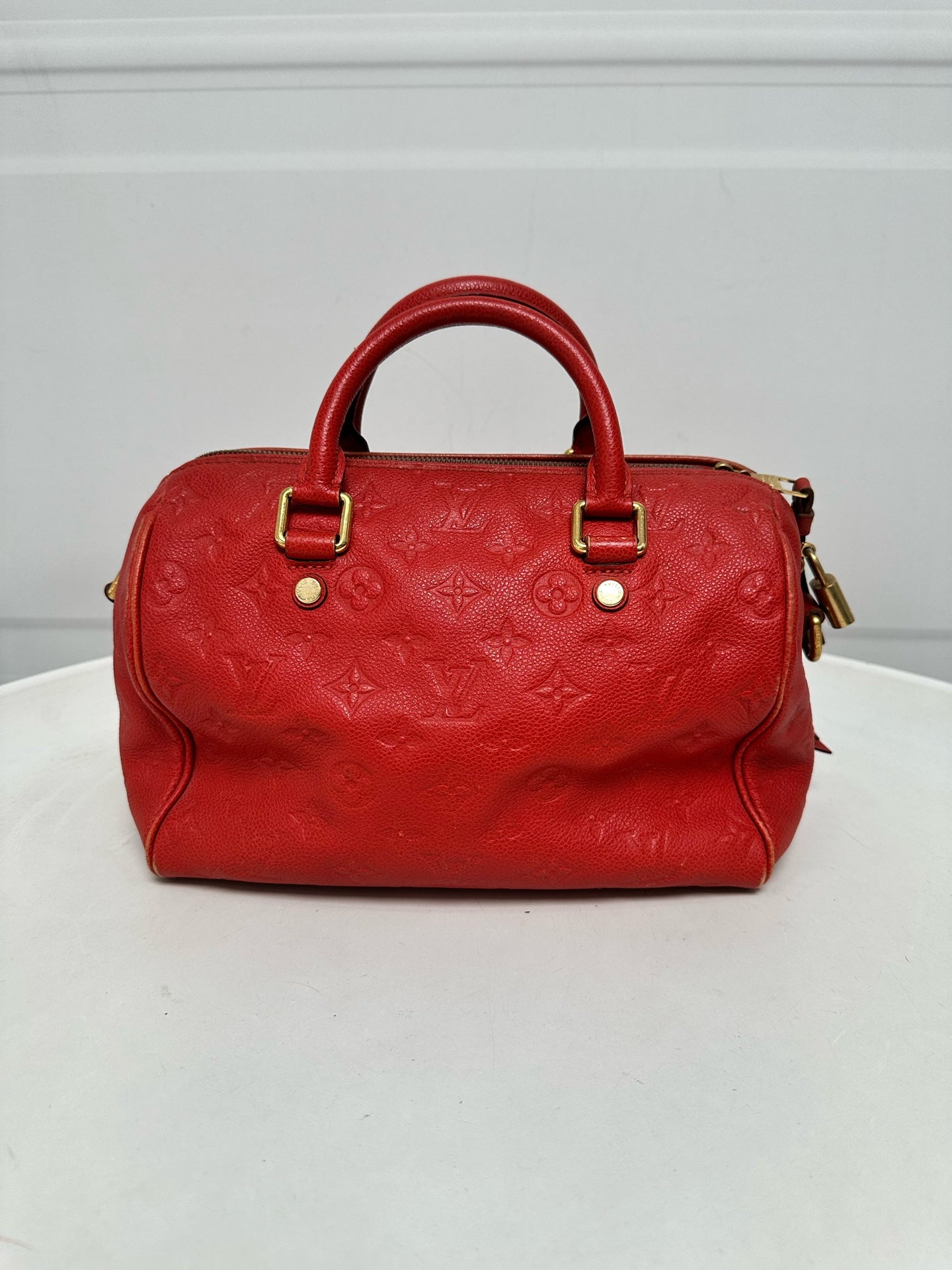 Louis Vuitton - Speedy - Leather - Orange - (small)