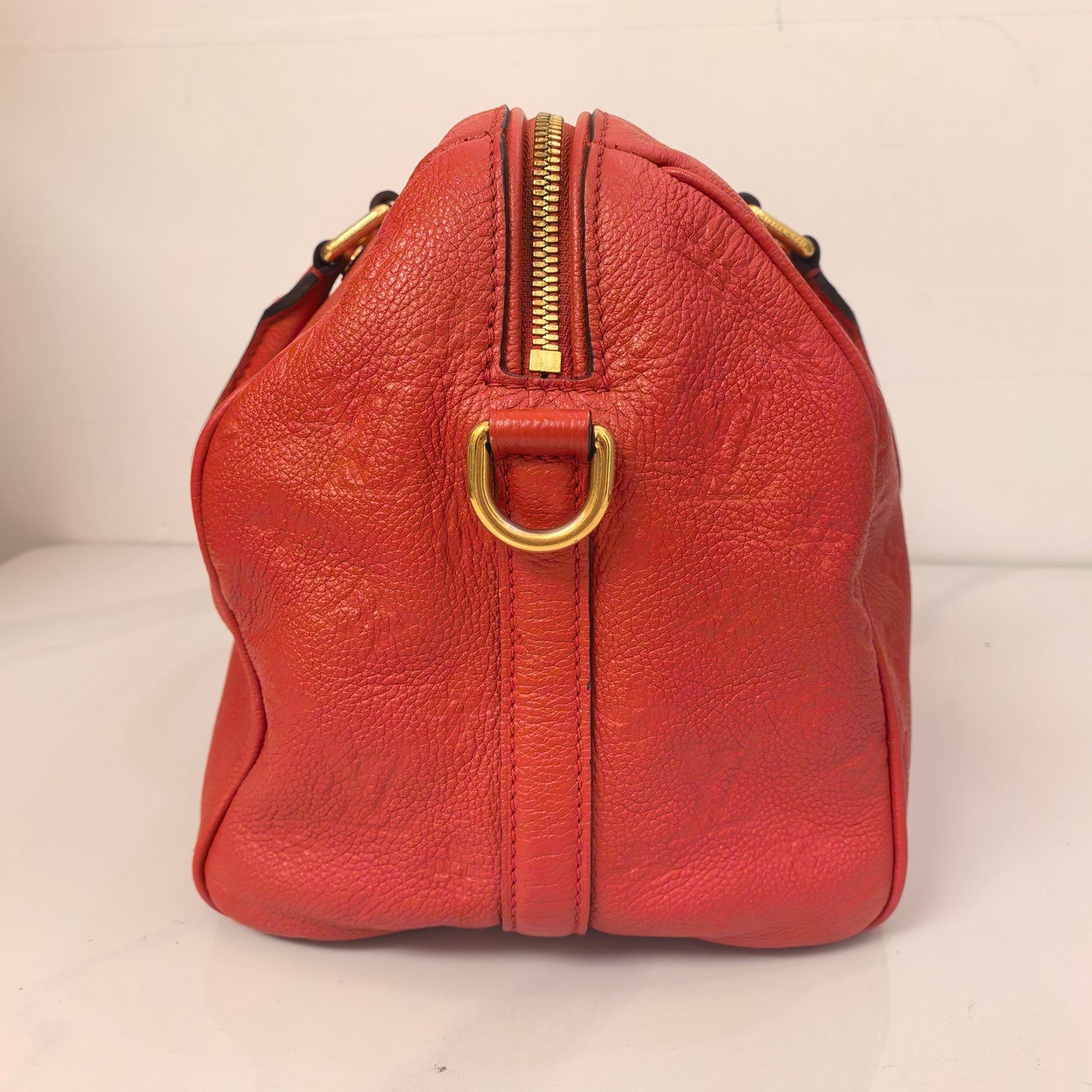 Louis Vuitton - Speedy - Leather - Red - (medium)