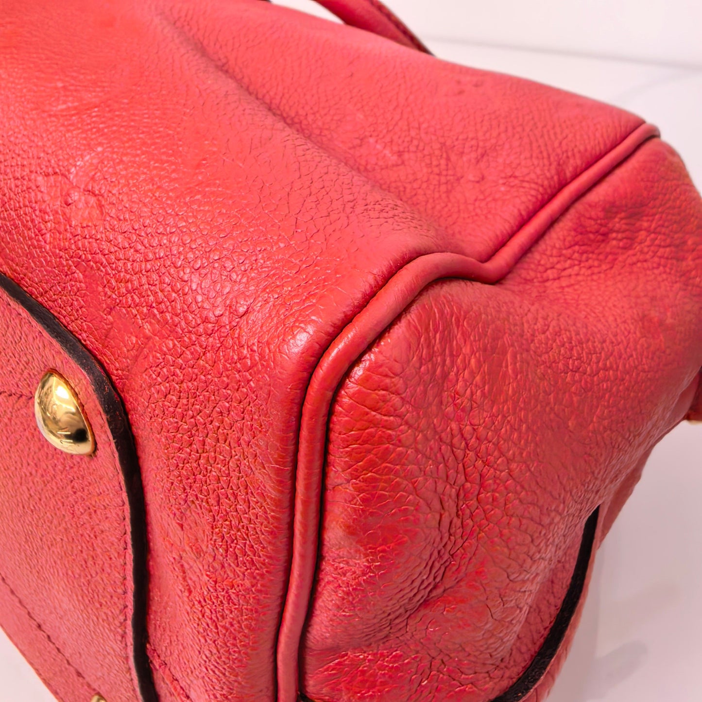 Louis Vuitton - Speedy - Leather - Red - (medium)