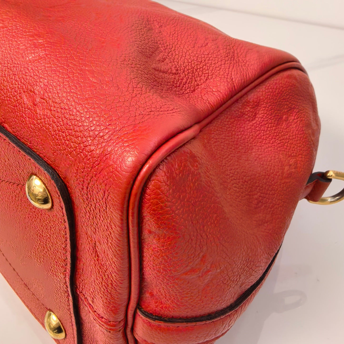 Louis Vuitton - Speedy - Leather - Red - (medium)