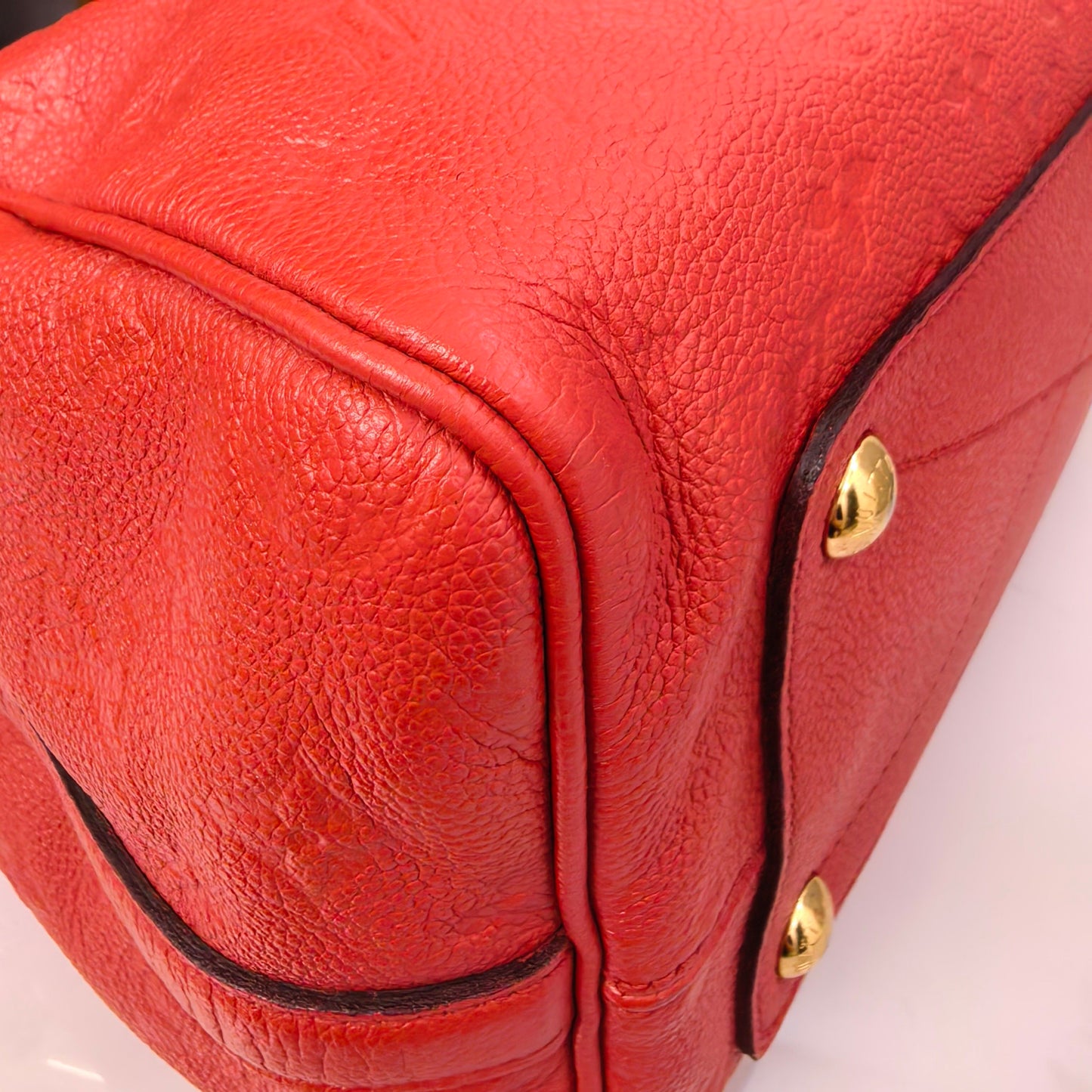Louis Vuitton - Speedy - Leather - Red - (medium)