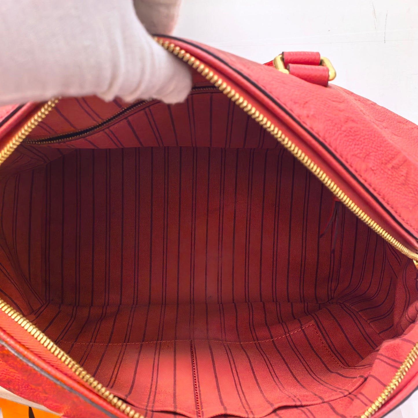 Louis Vuitton - Speedy - Leather - Red - (medium)