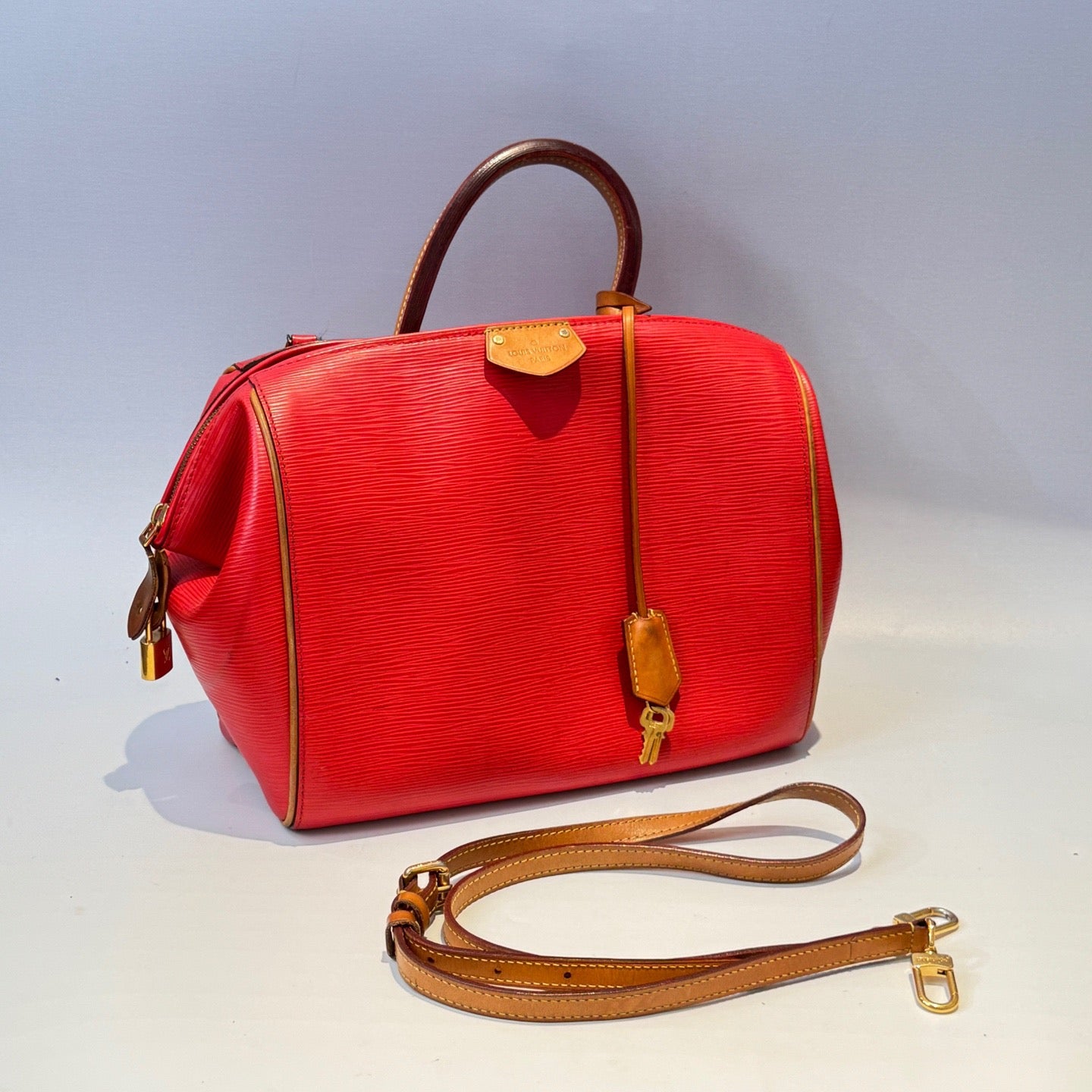 Louis Vuitton - Speedy - Leather - Red - (other)